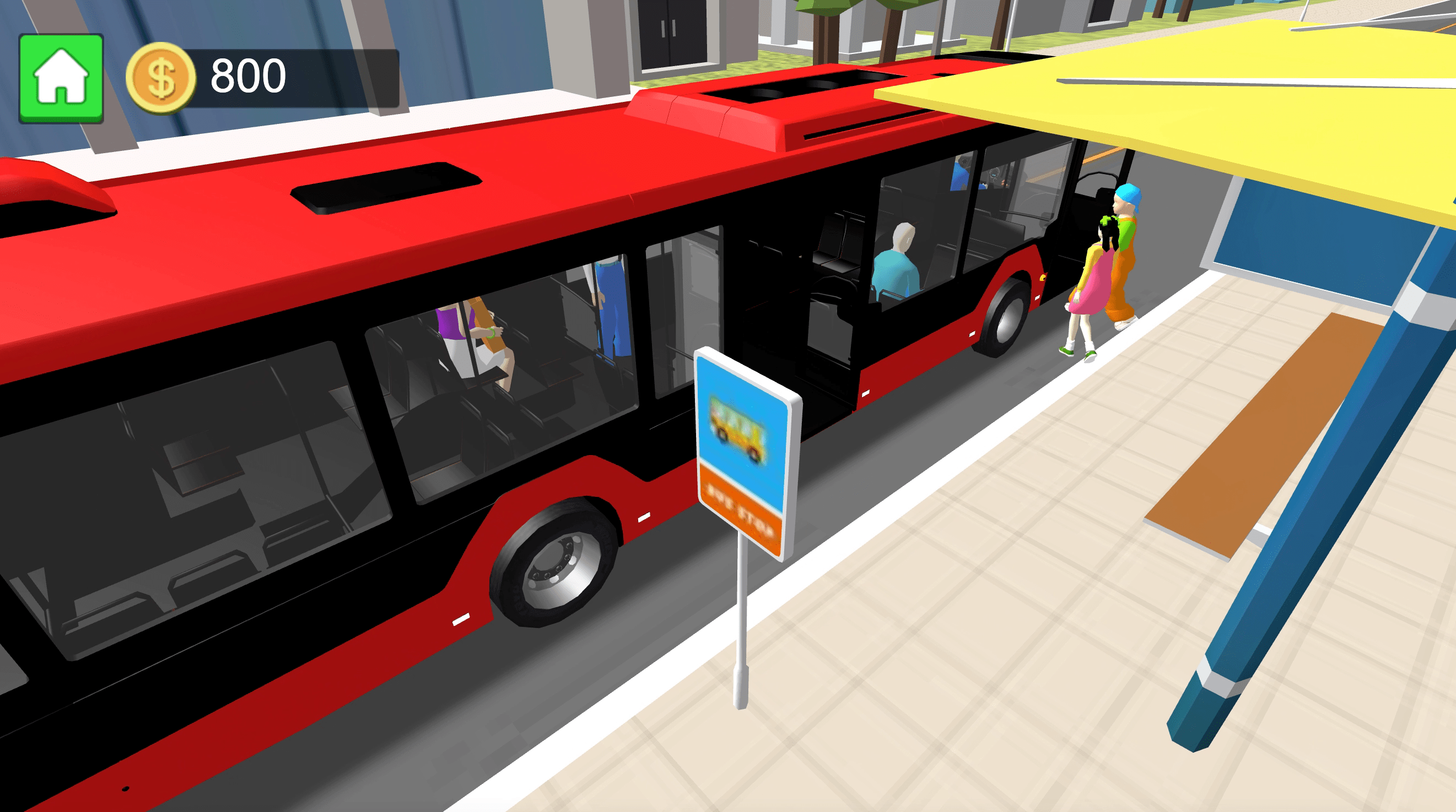 Real Bus Simulator 3D Screenshot 1 Real Bus Simulator 3D Screenshot 1