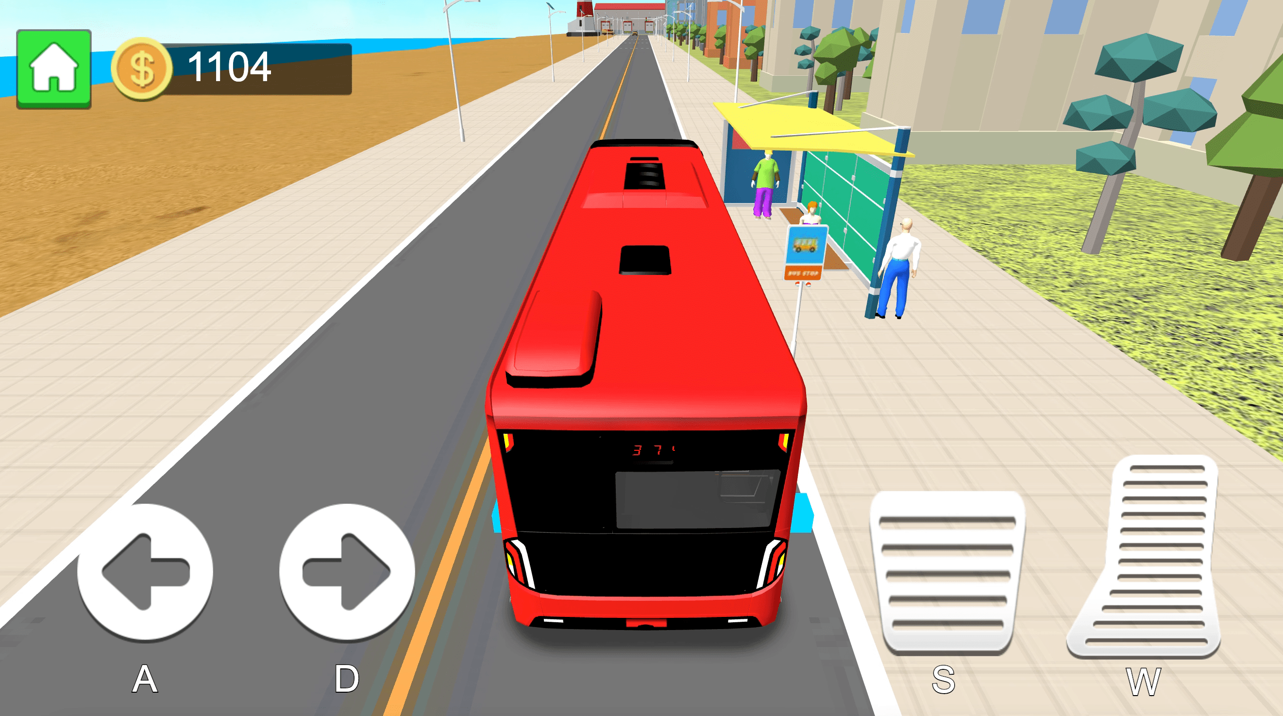 Real Bus Simulator 3D Screenshot 4 Real Bus Simulator 3D Screenshot 4