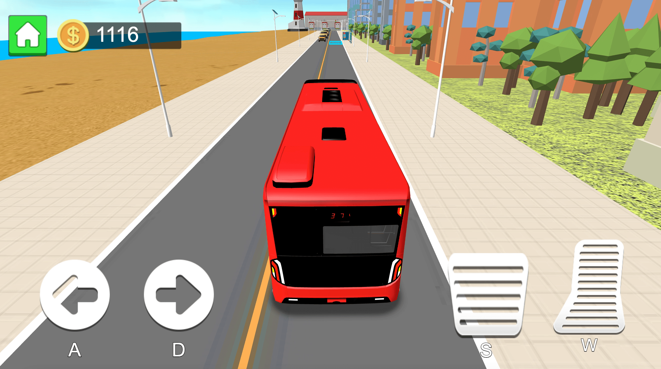 Real Bus Simulator 3D Screenshot 5 Real Bus Simulator 3D Screenshot 5