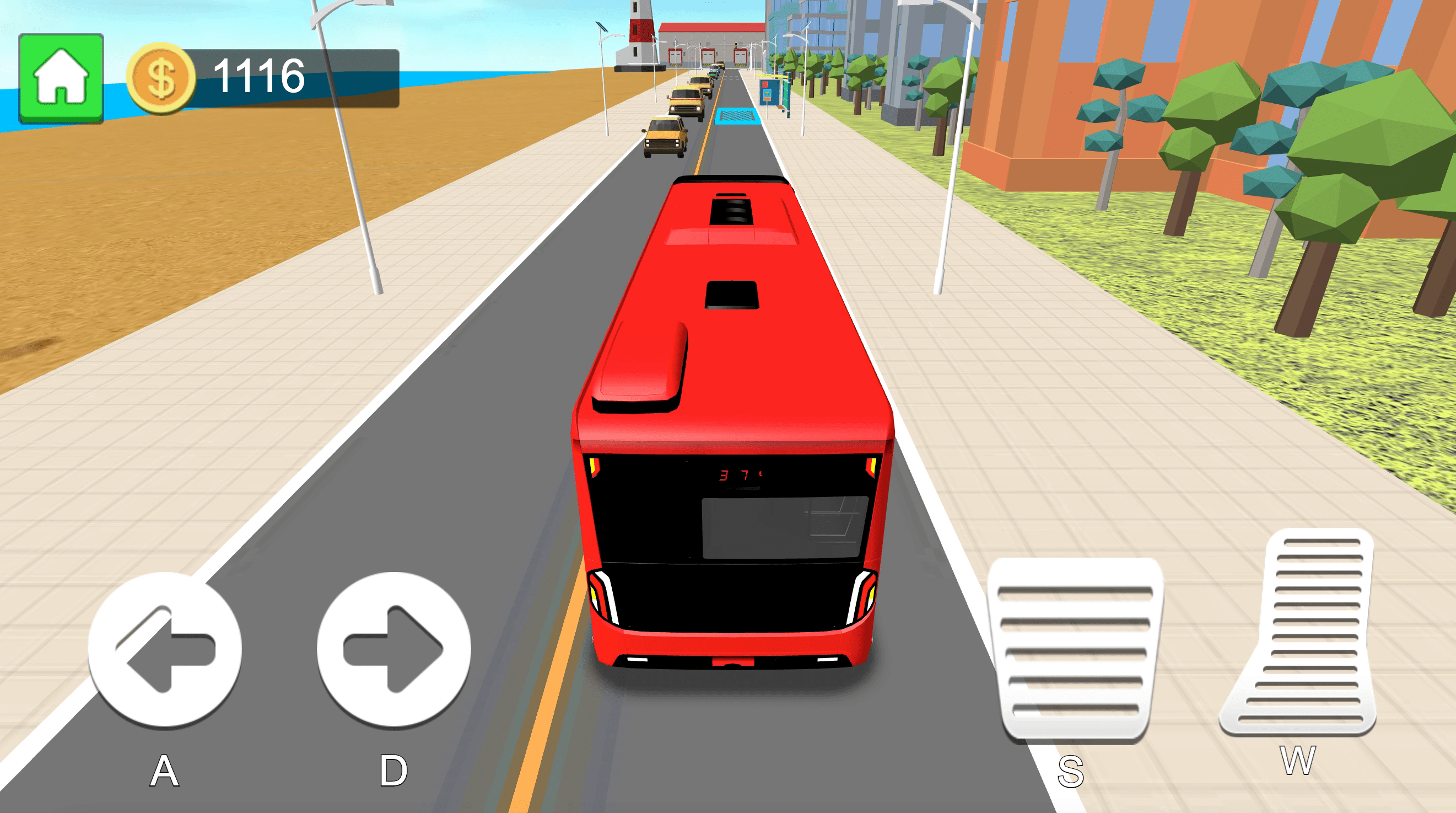 Real Bus Simulator 3D Screenshot 7 Real Bus Simulator 3D Screenshot 7
