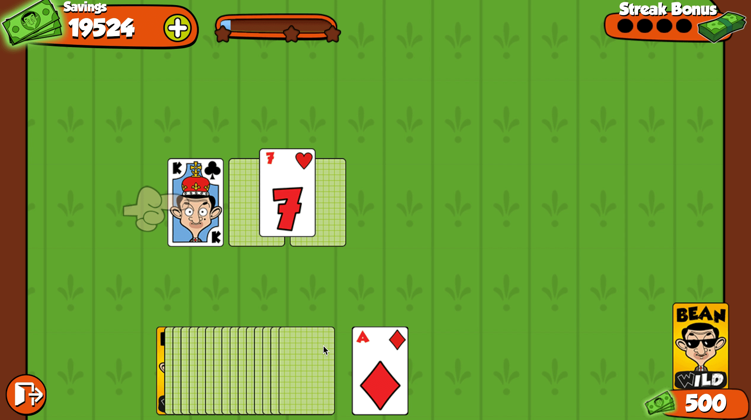 Mr. Bean Solitaire Adventures Screenshot 7