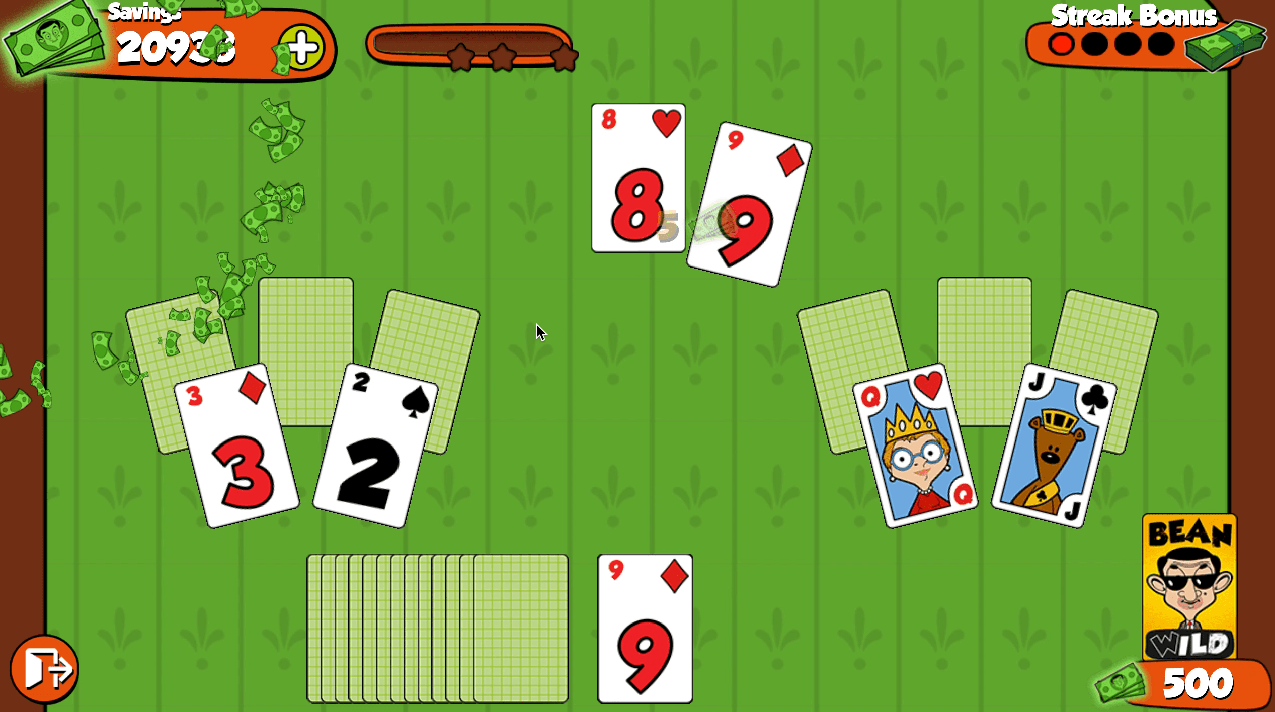 Mr. Bean Solitaire Adventures Screenshot 8