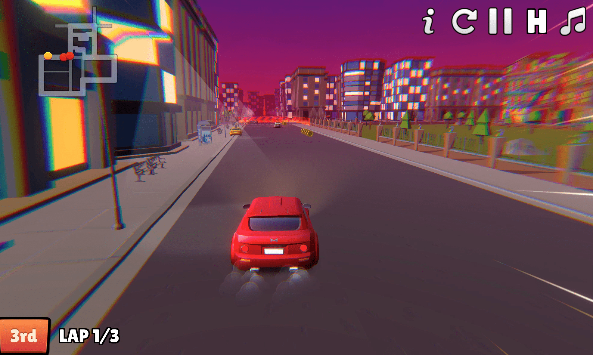 2 Player Police Racing Screenshot 12