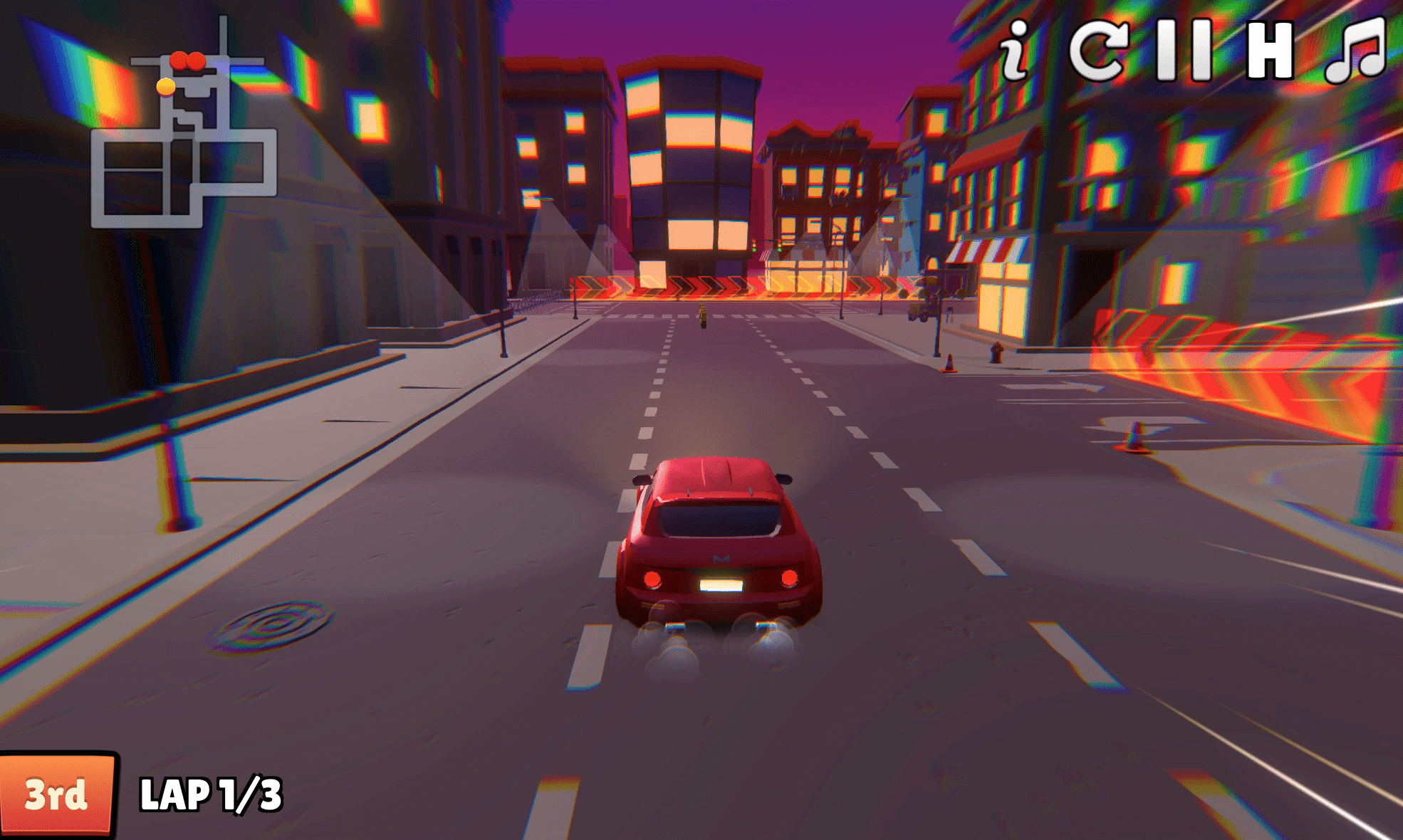 2 Player Police Racing Screenshot 13