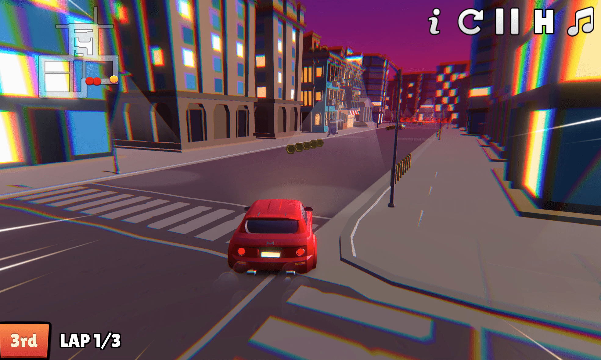 2 Player Police Racing Screenshot 7