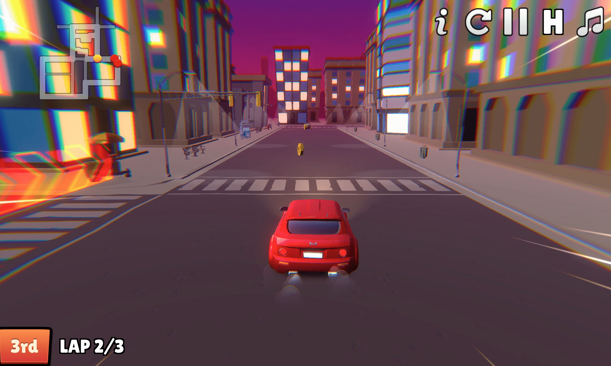 2 Player Police Racing Screenshot 9