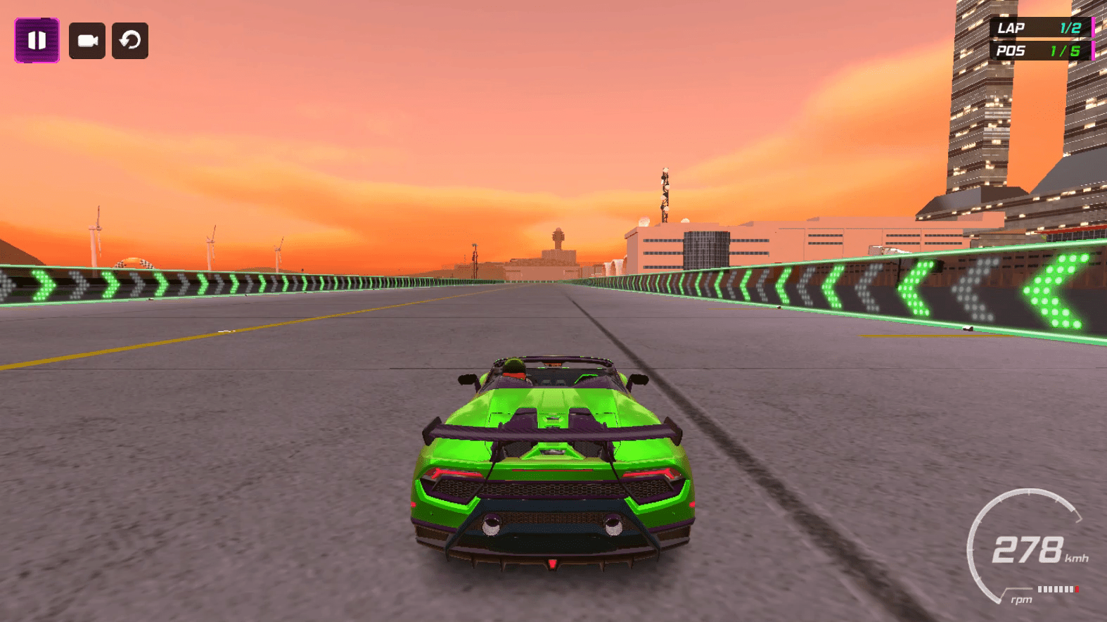Night City Racing Screenshot 1