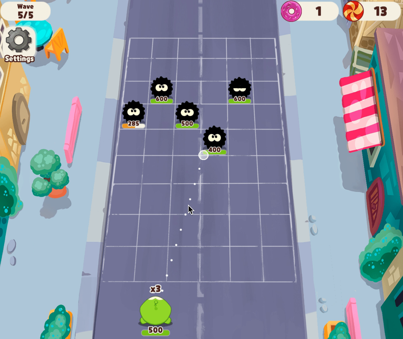 Om Nom Bounce Screenshot 10