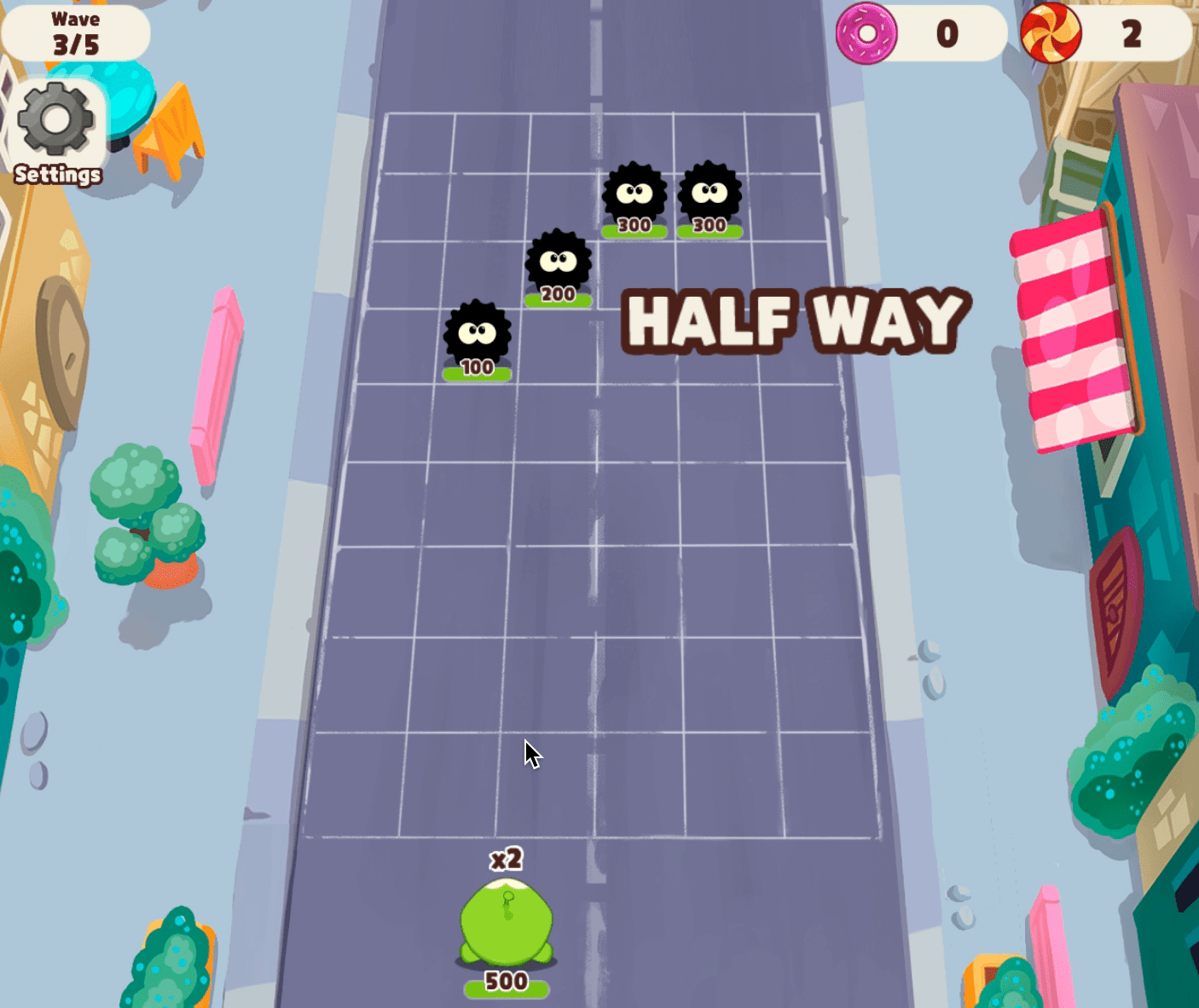 Om Nom Bounce Screenshot 3