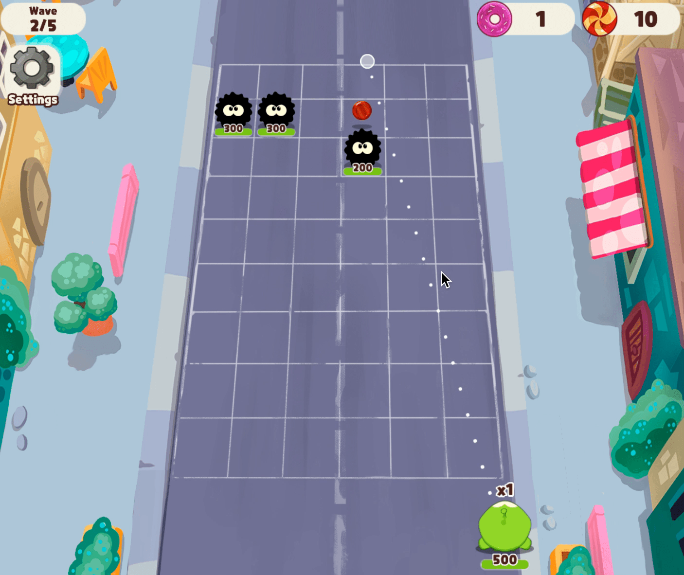 Om Nom Bounce Screenshot 4