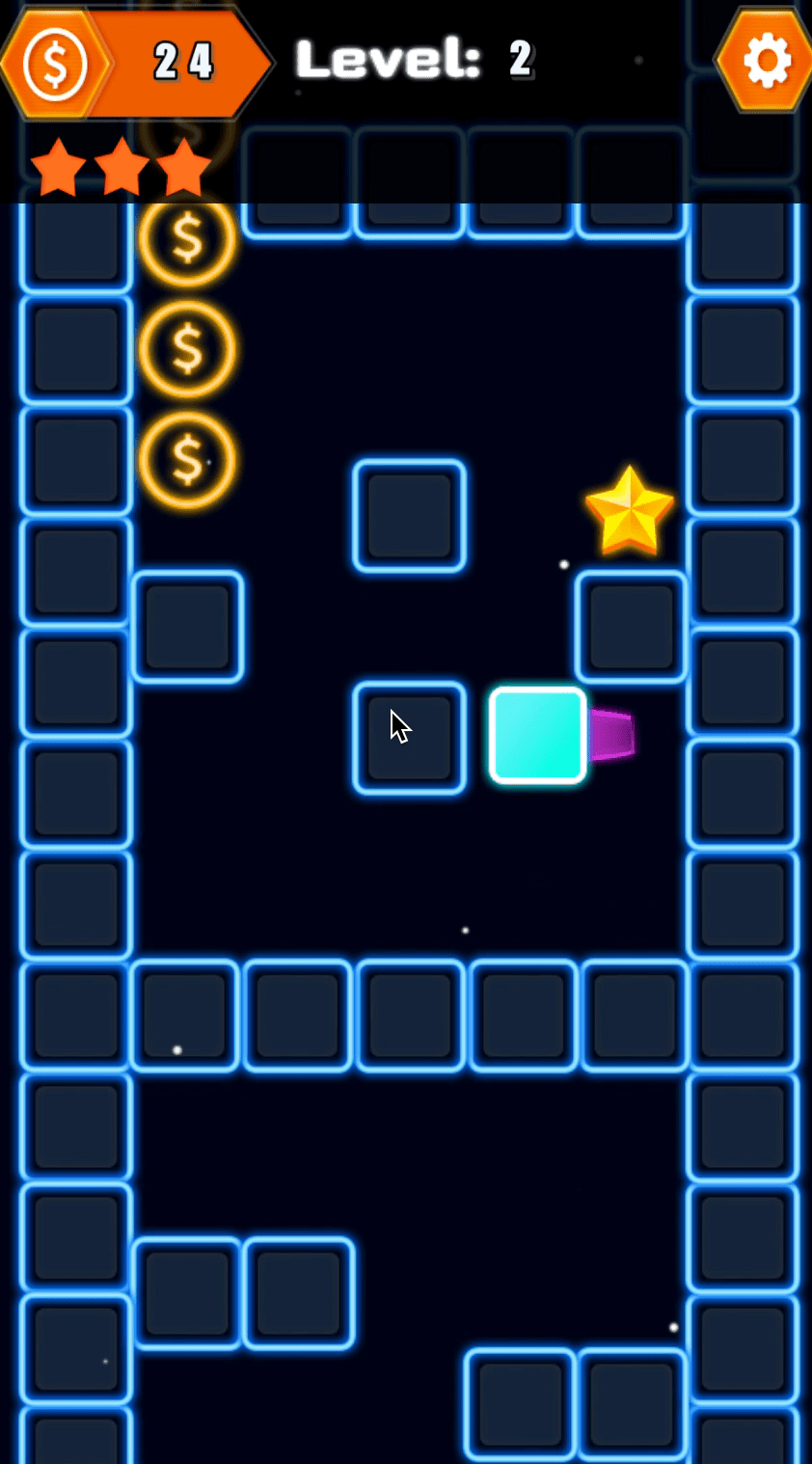 Neon Tile Rush Screenshot 10