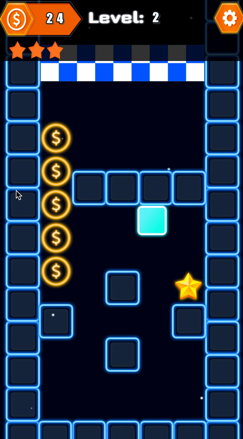 Neon Tile Rush Screenshot 5 Neon Tile Rush Screenshot 5
