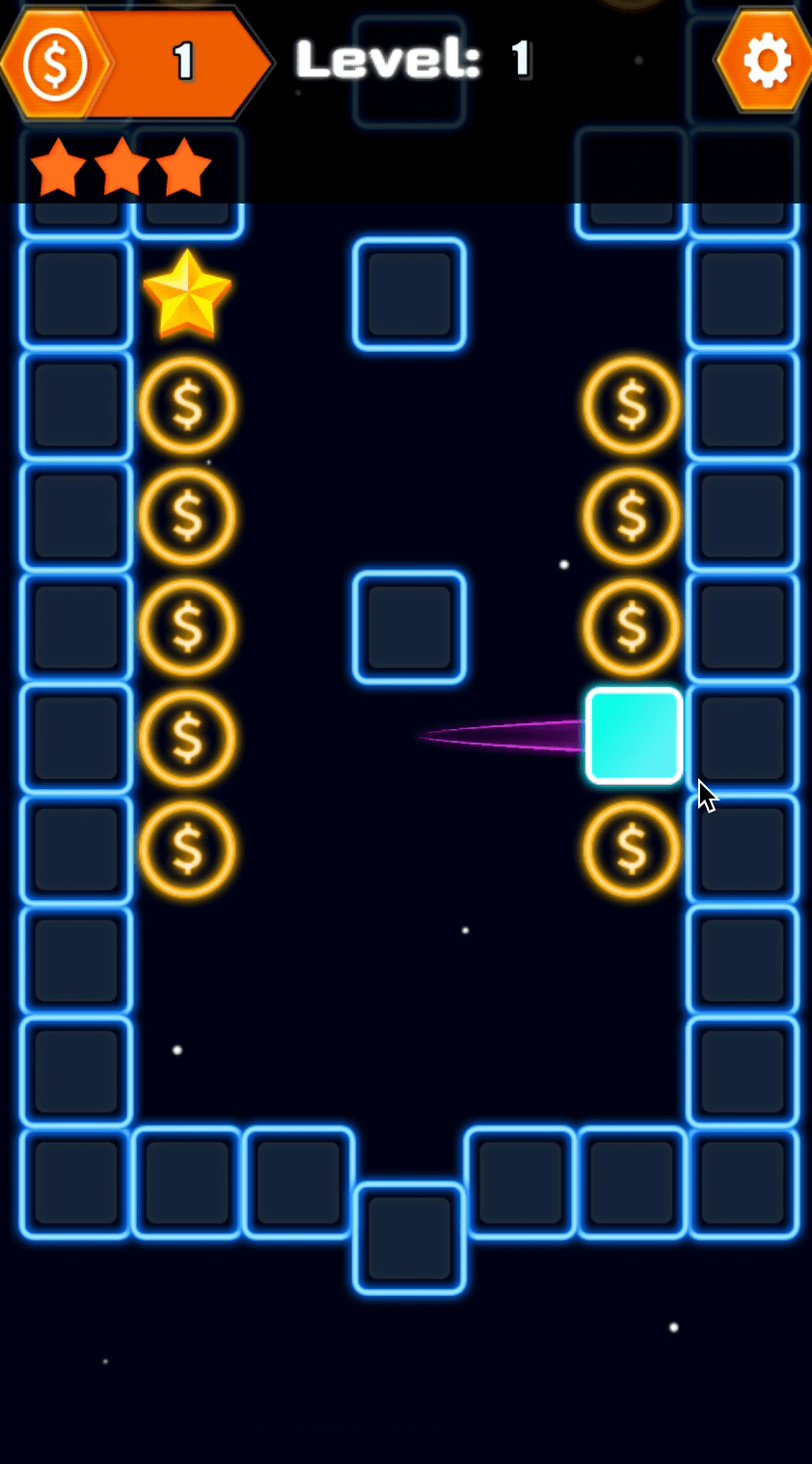 Neon Tile Rush Screenshot 7