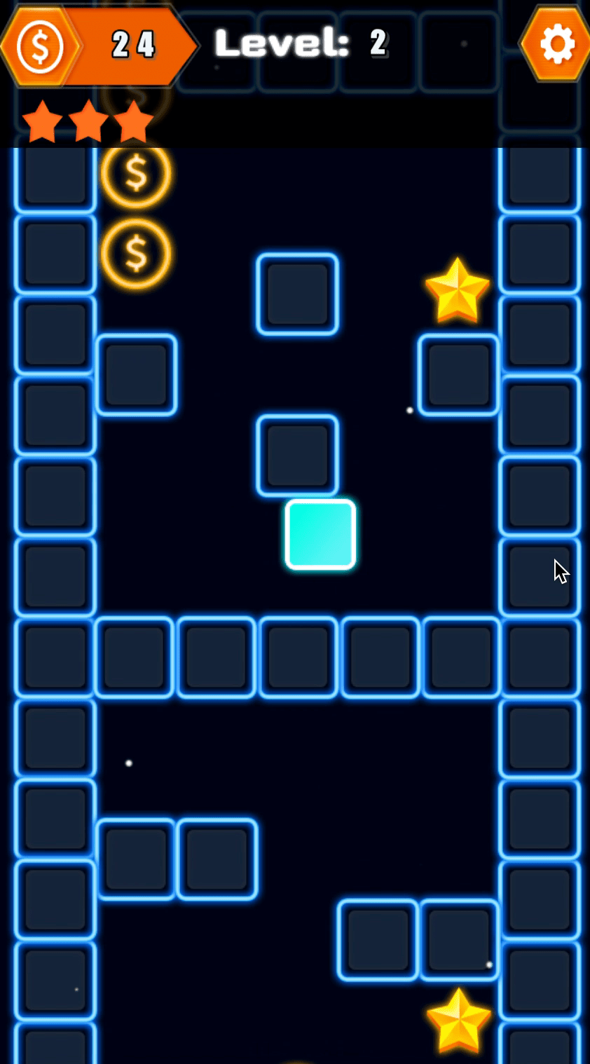 Neon Tile Rush Screenshot 8