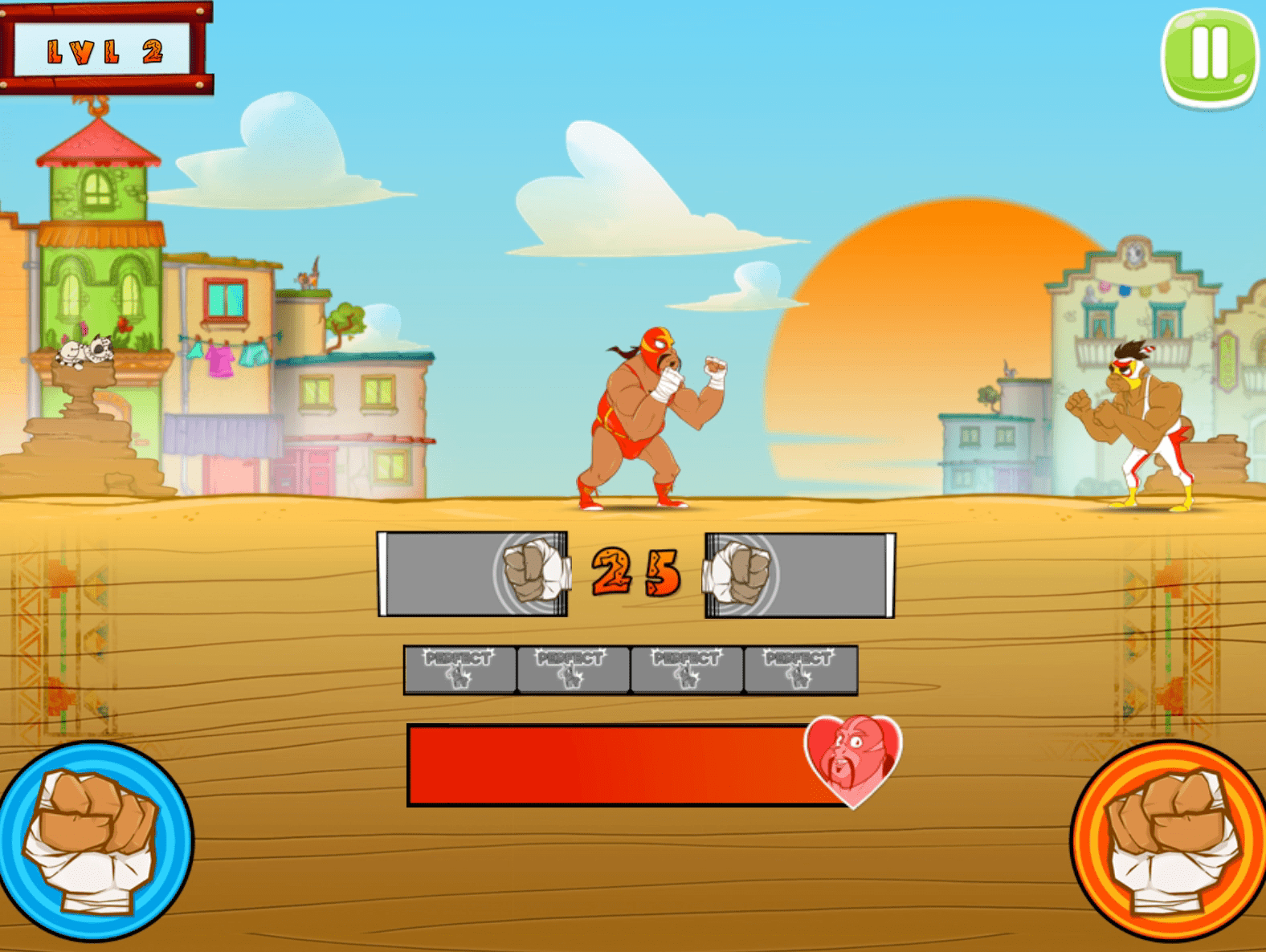 Super Wrestlers Slaps Fury Screenshot 1 Super Wrestlers Slaps Fury Screenshot 1