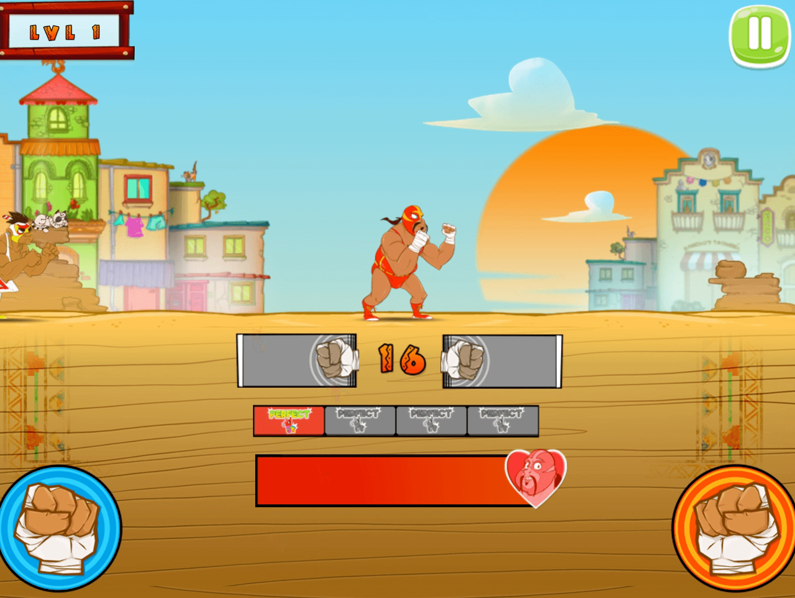 Super Wrestlers Slaps Fury Screenshot 2 Super Wrestlers Slaps Fury Screenshot 2