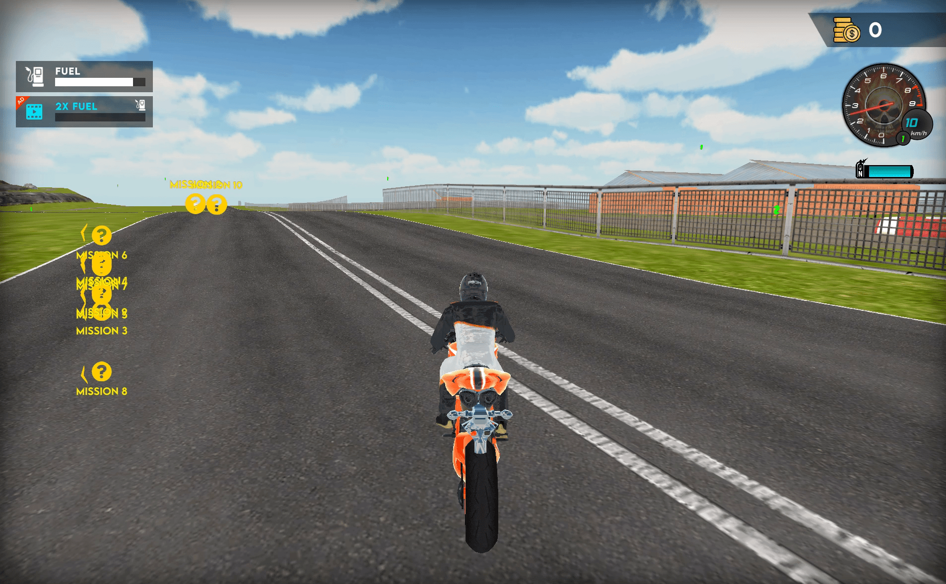 Flying Motorbike Driving Simulator Screenshot 5
