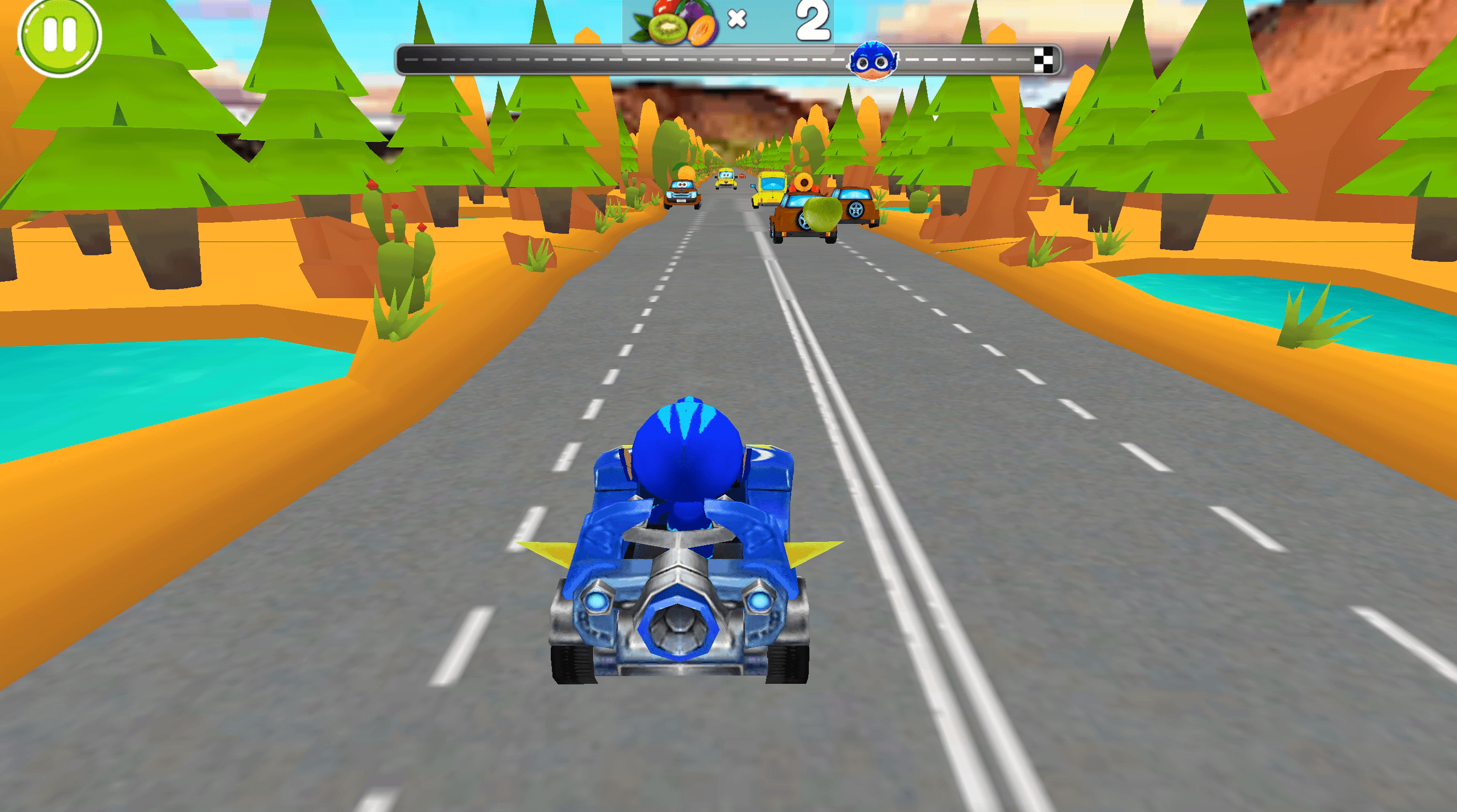 Masks Heroes Racing Kid Screenshot 5