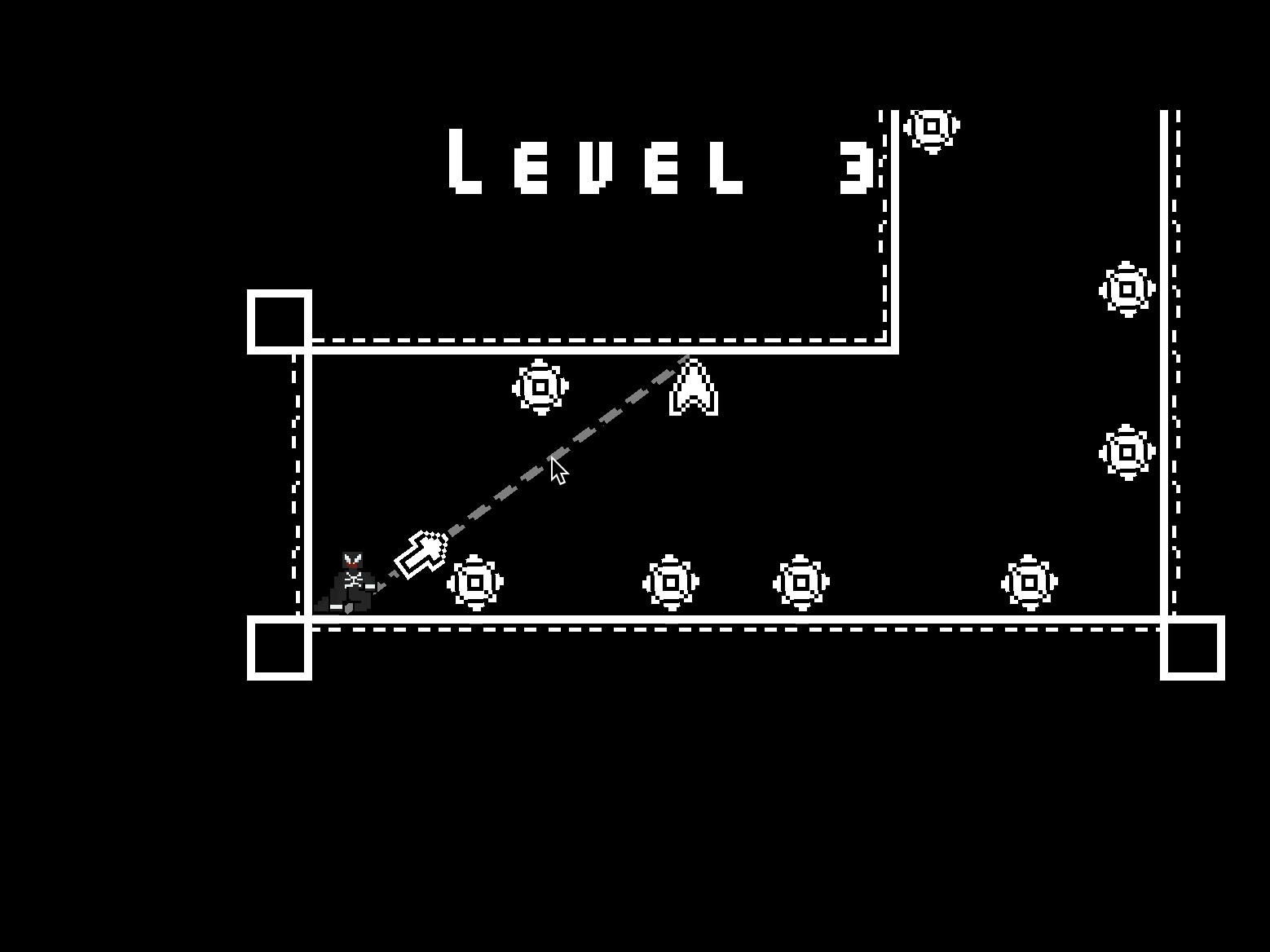 8Bit Black Ropeman Screenshot 1