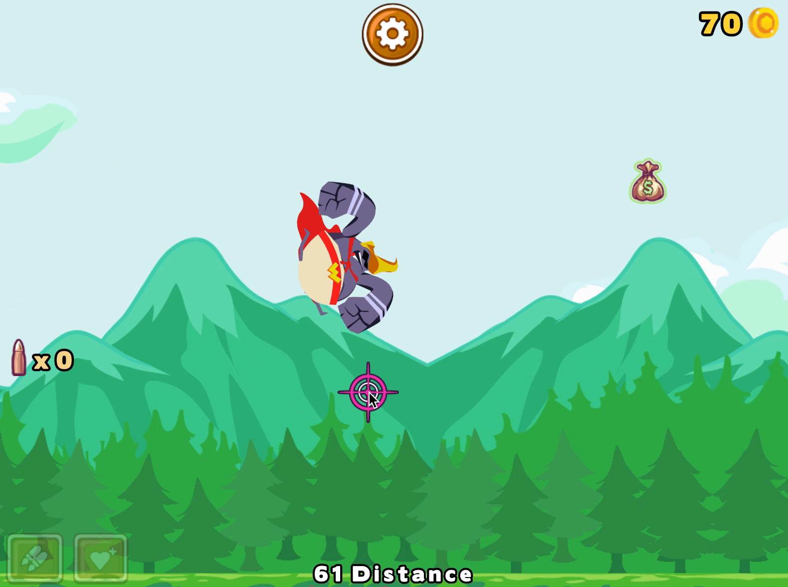 rocky rampage launcher game