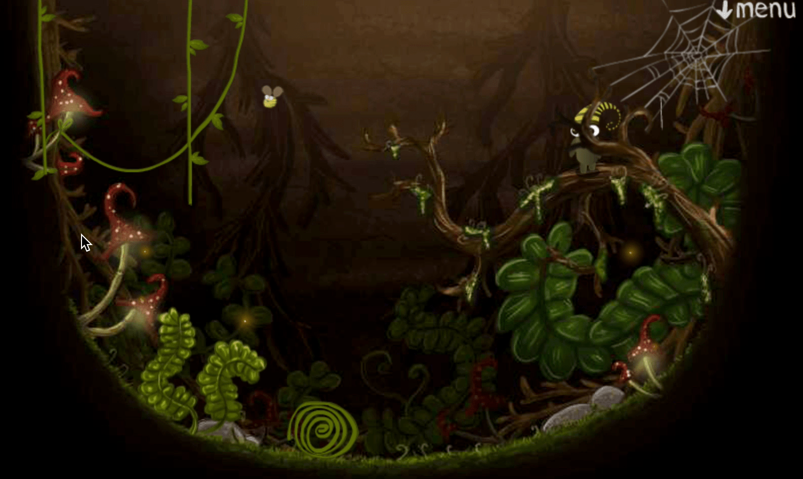 Background - Shapik: the moon quest - Forest
