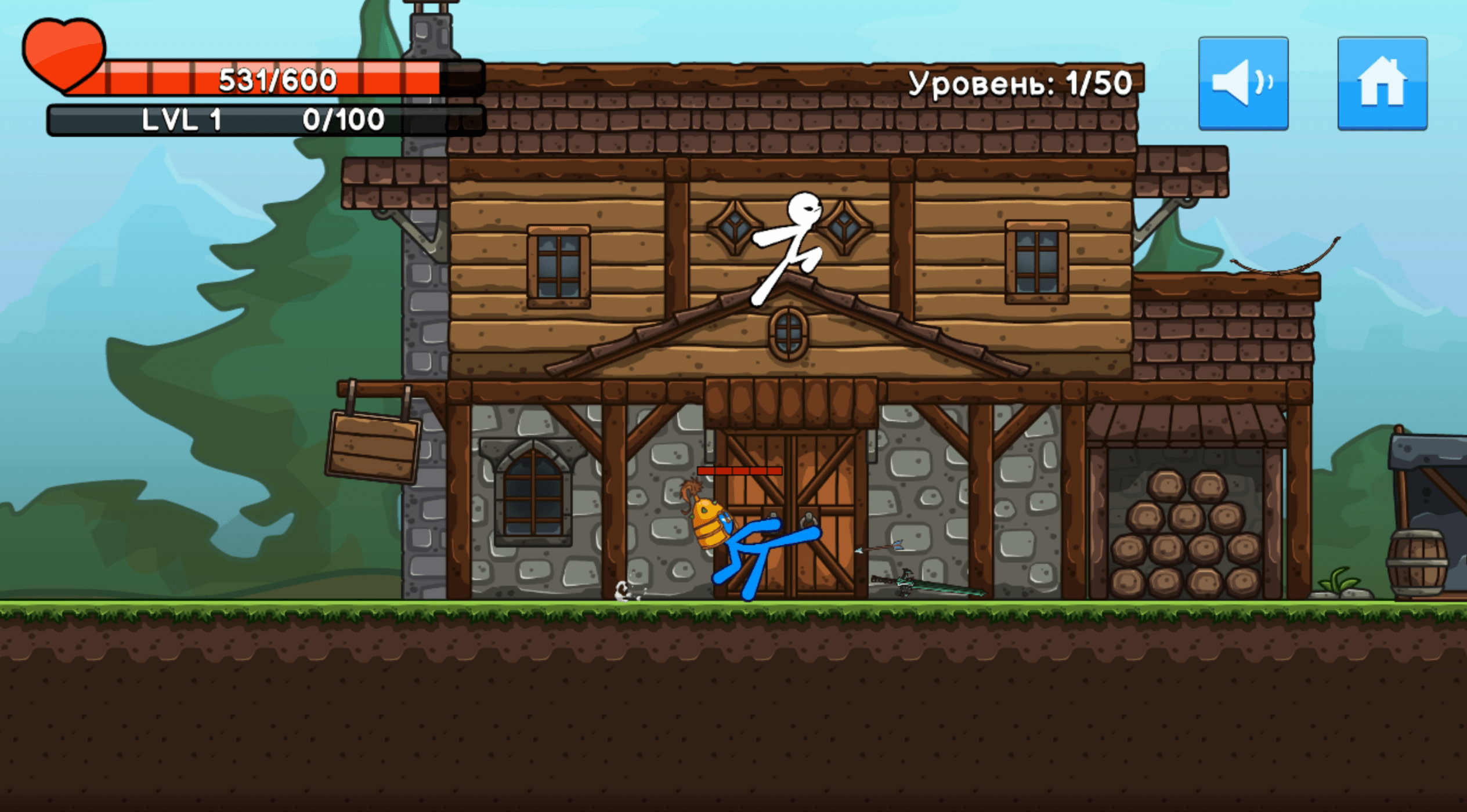 Stickman Archero Fight - 🕹️ Online Game