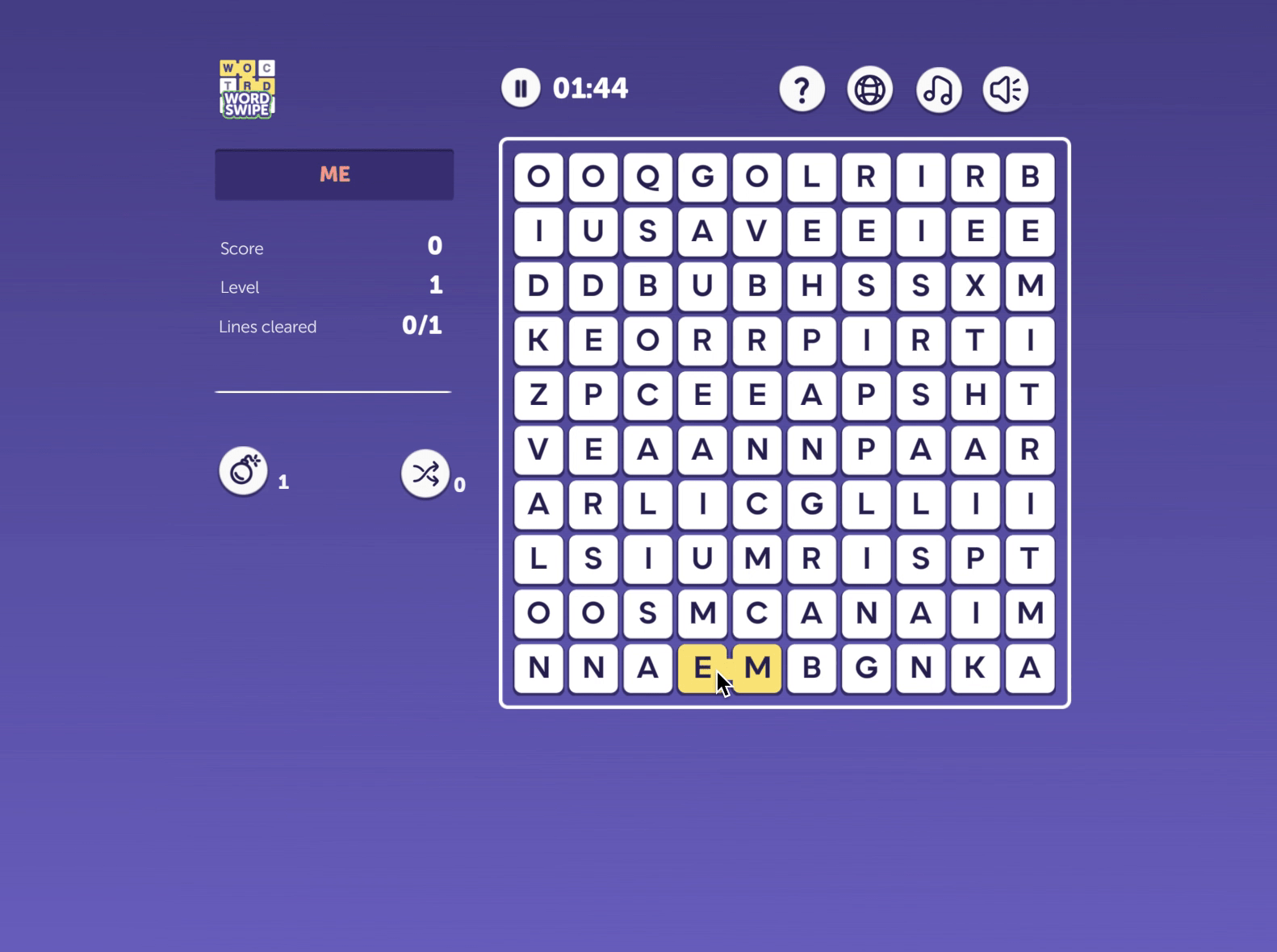 Word Swipe Screenshot 6 Word Swipe Screenshot 6