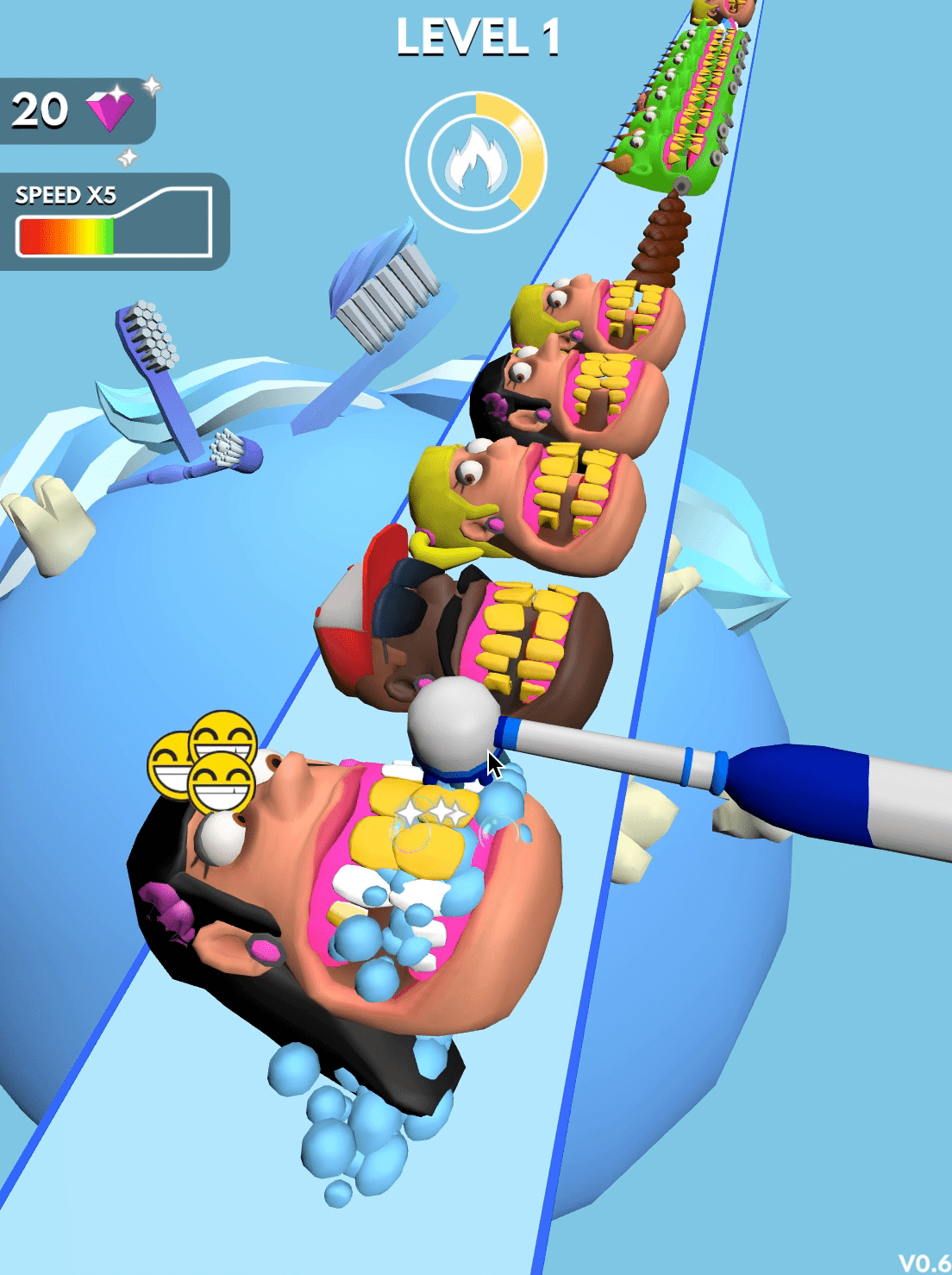 Teeth Runner! Screenshot 10 Teeth Runner! Screenshot 10