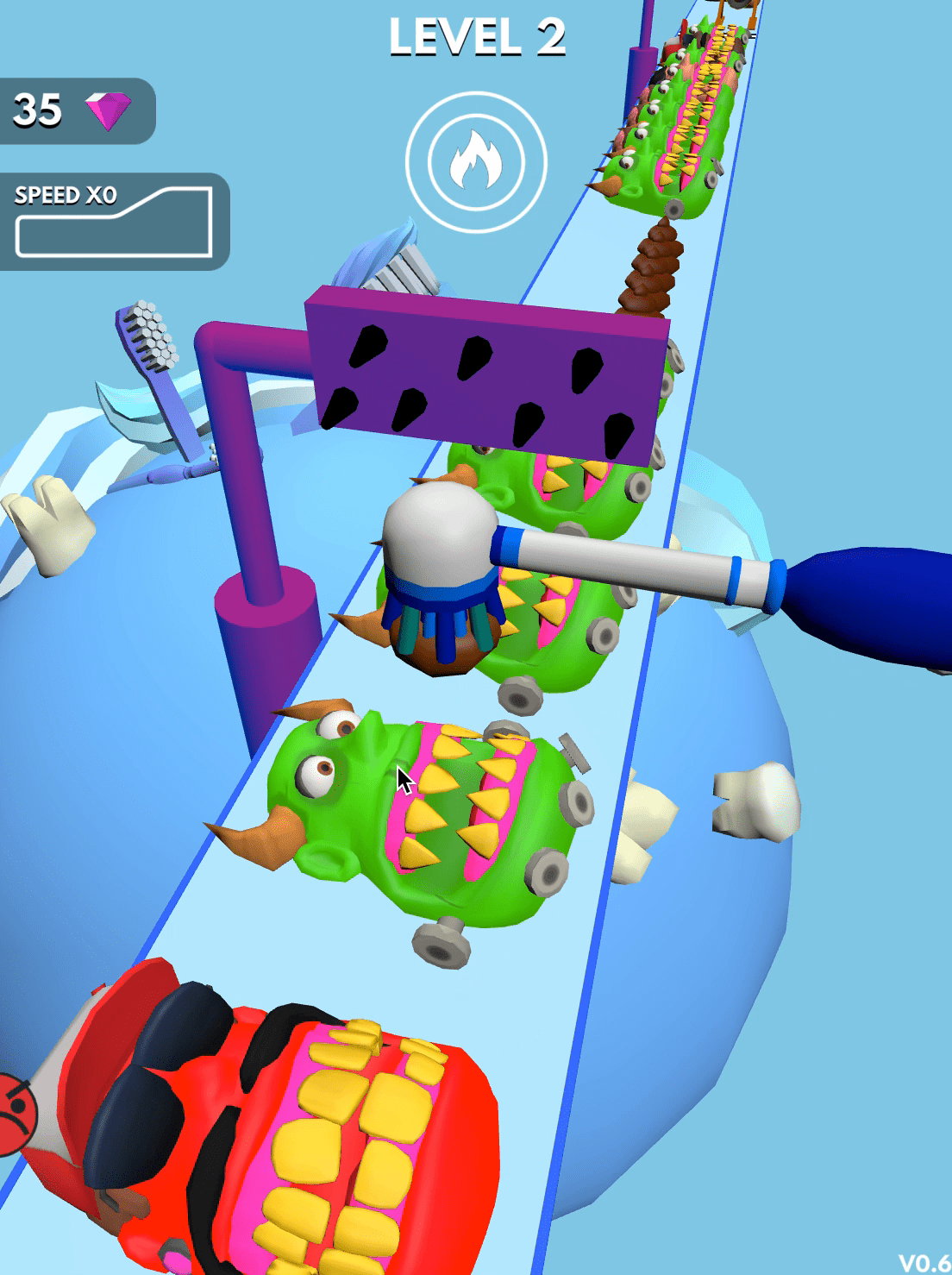 Teeth Runner! Screenshot 3 Teeth Runner! Screenshot 3