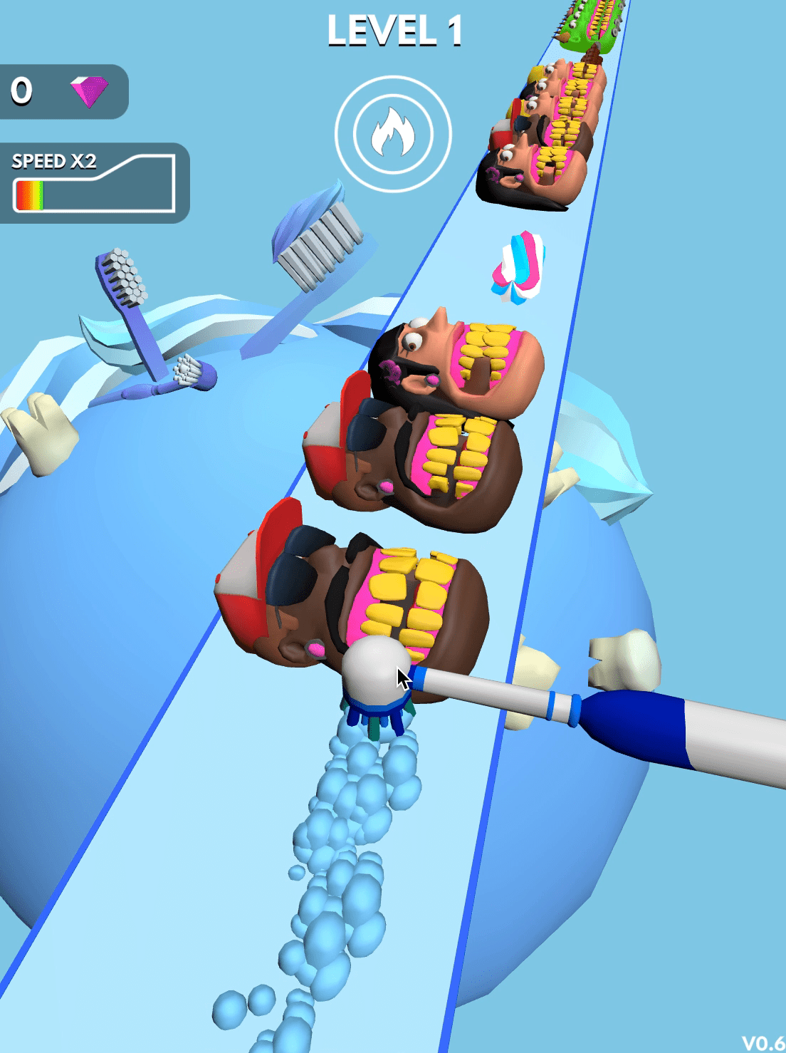Teeth Runner! Screenshot 4 Teeth Runner! Screenshot 4
