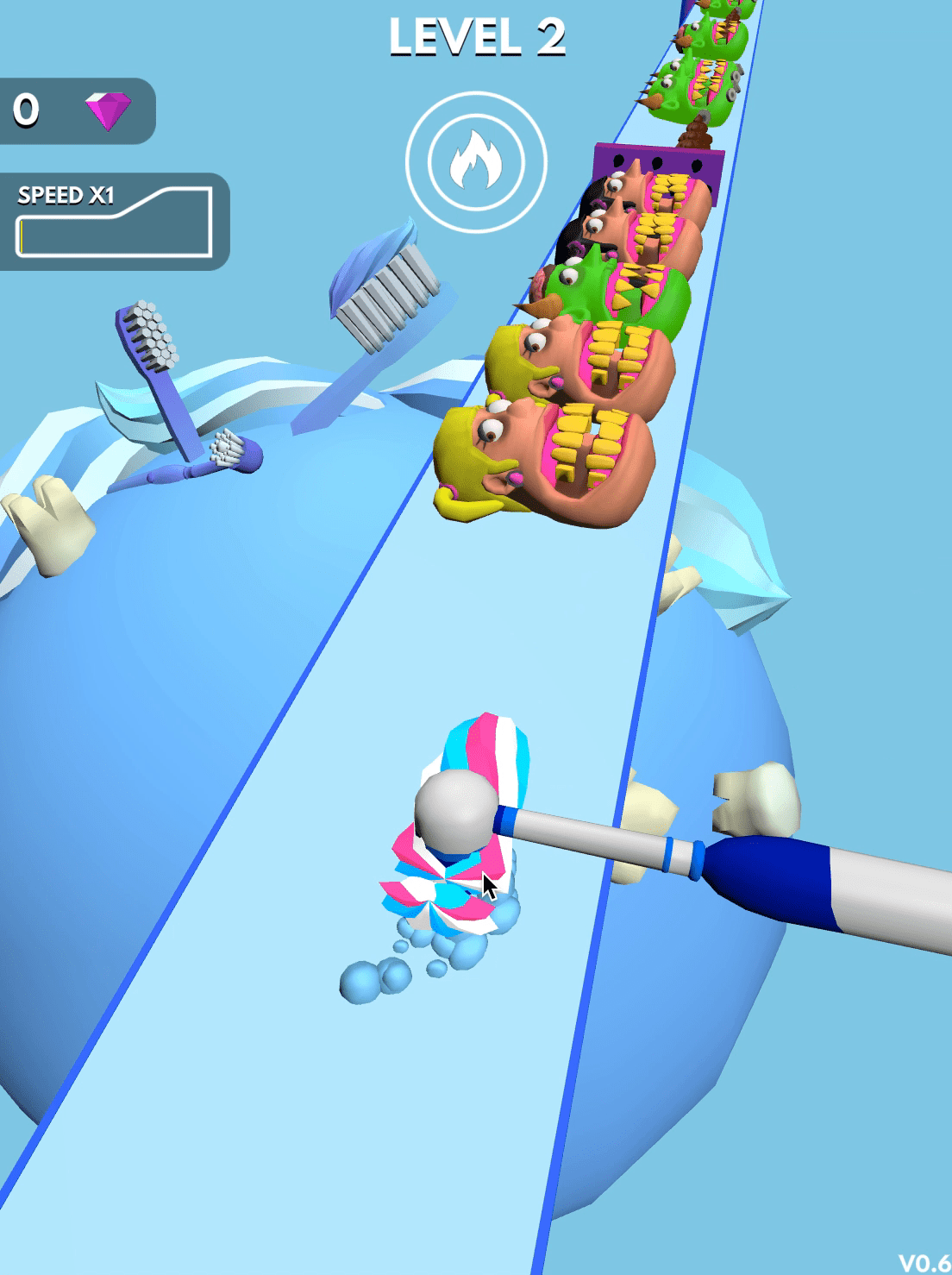 Teeth Runner! Screenshot 6 Teeth Runner! Screenshot 6