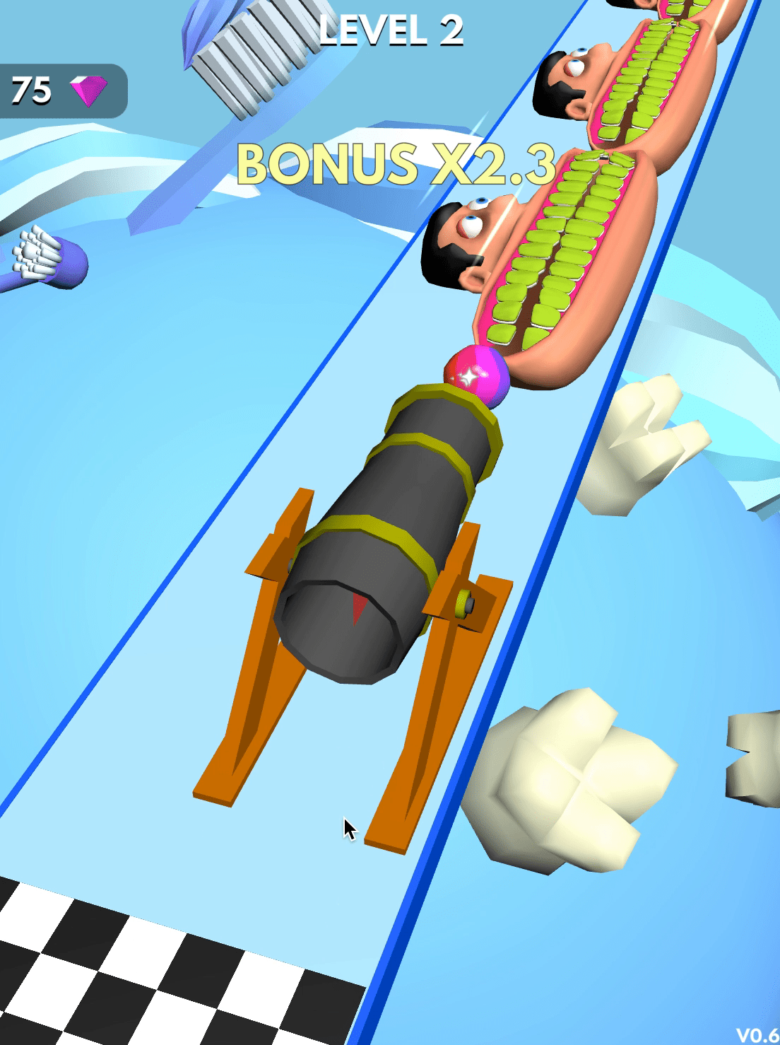 Teeth Runner! Screenshot 8 Teeth Runner! Screenshot 8