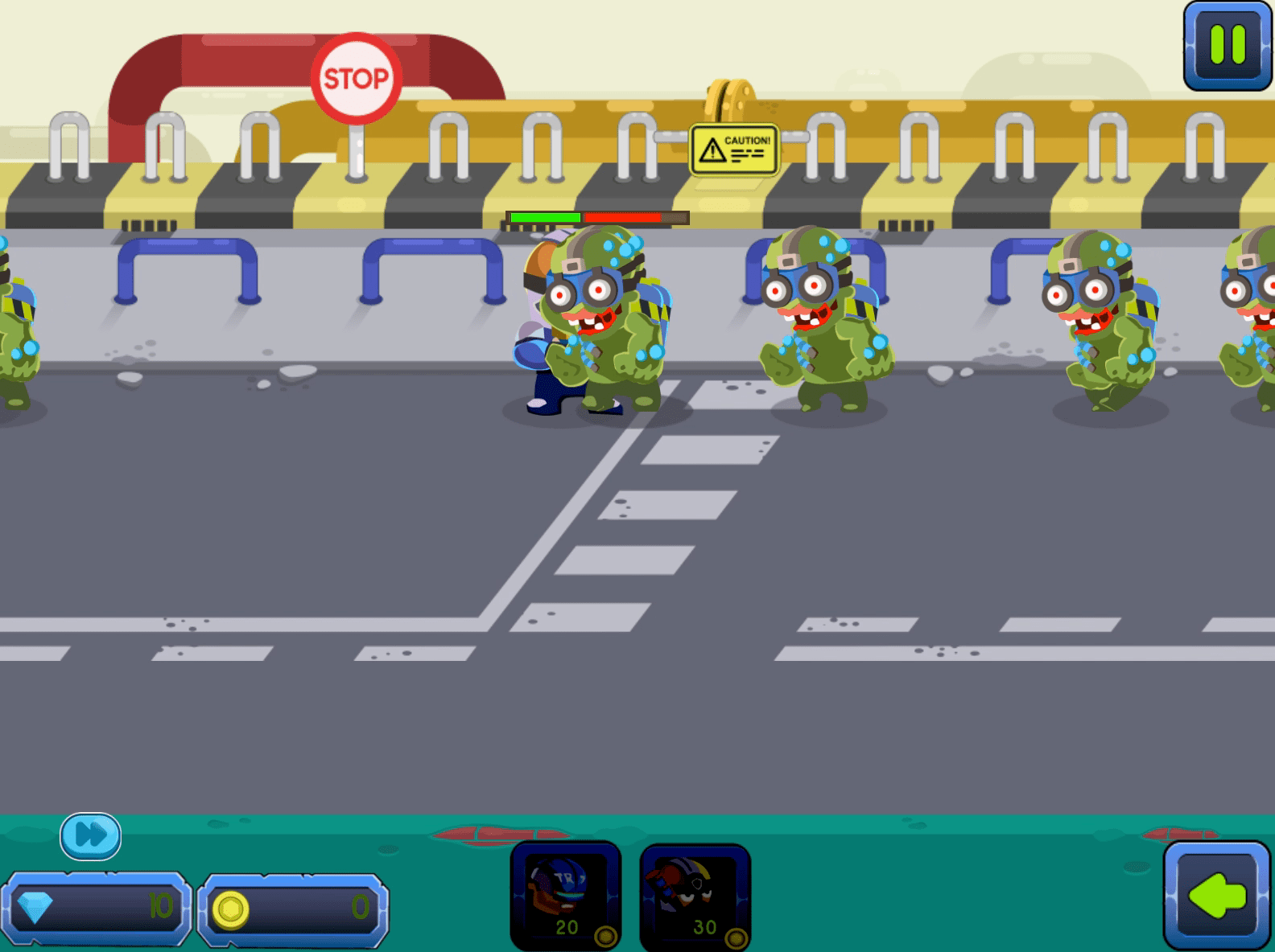 The Great Zombie Warzone Screenshot 1