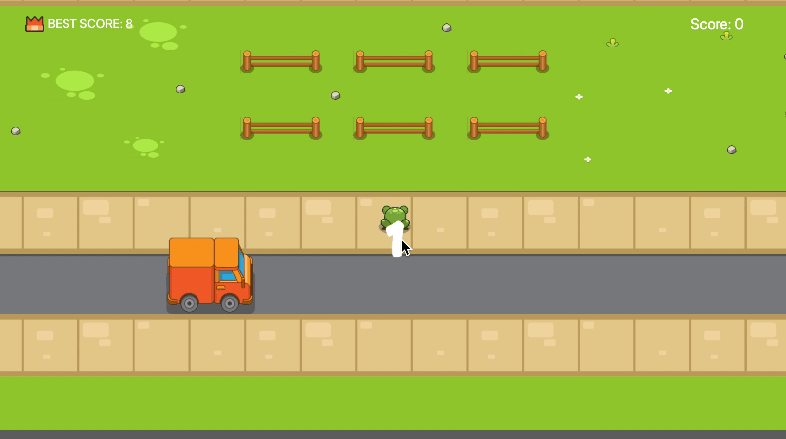 Frogie Cross The Road Screenshot 2