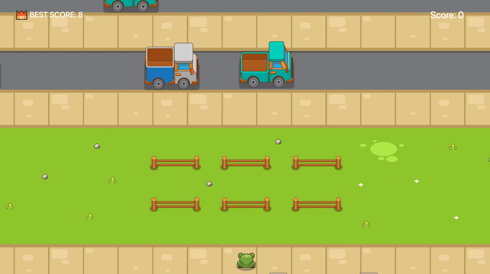 Frogie Cross The Road Screenshot 3