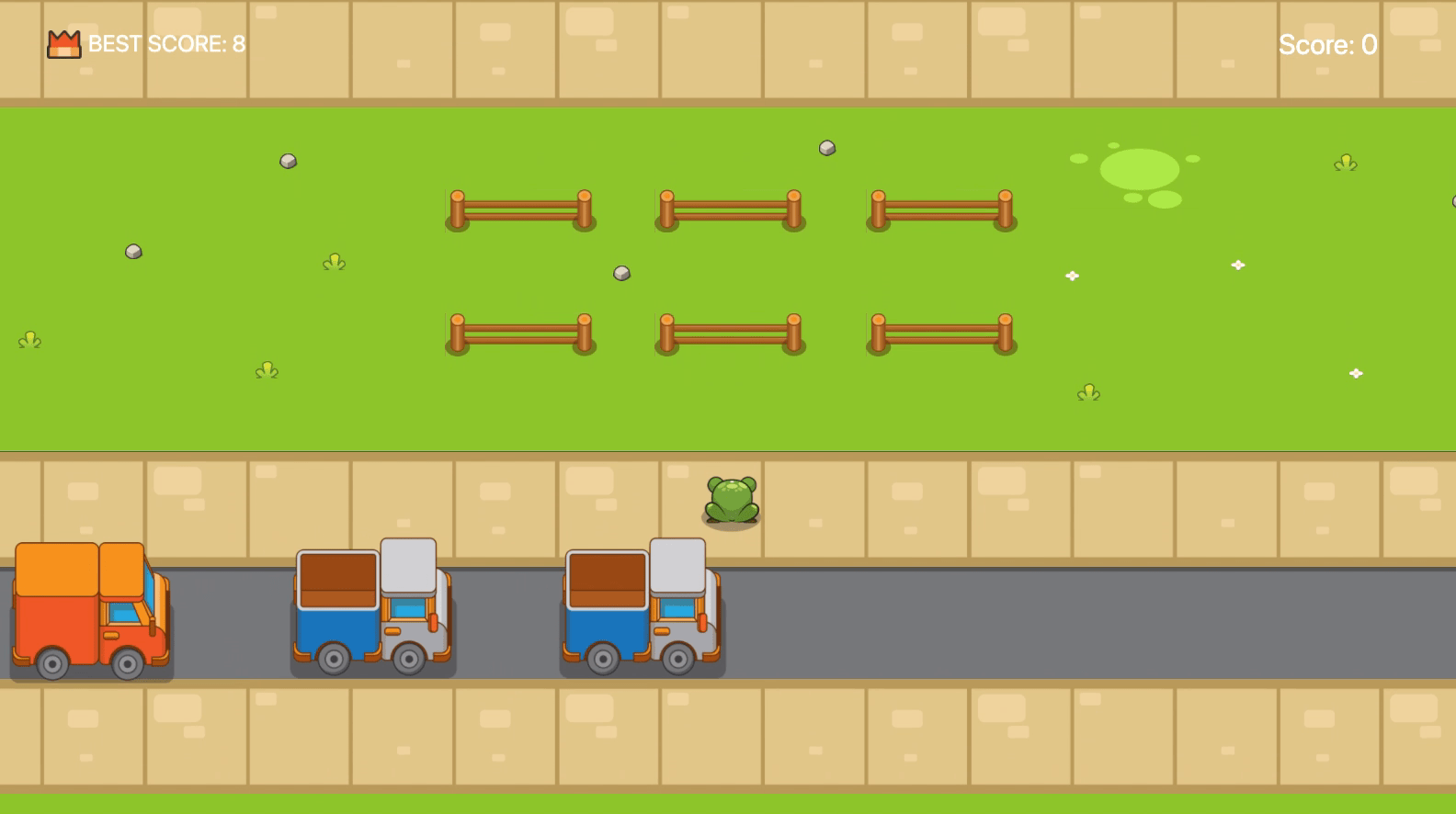 Frogie Cross The Road Screenshot 5 Frogie Cross The Road Screenshot 5