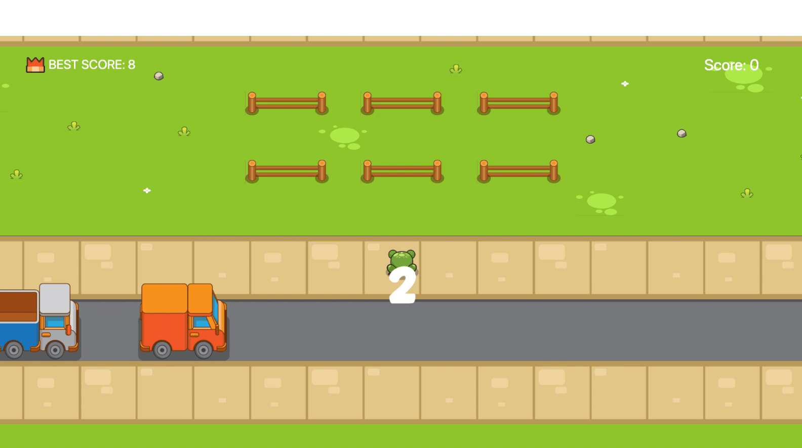 Frogie Cross The Road Screenshot 6 Frogie Cross The Road Screenshot 6