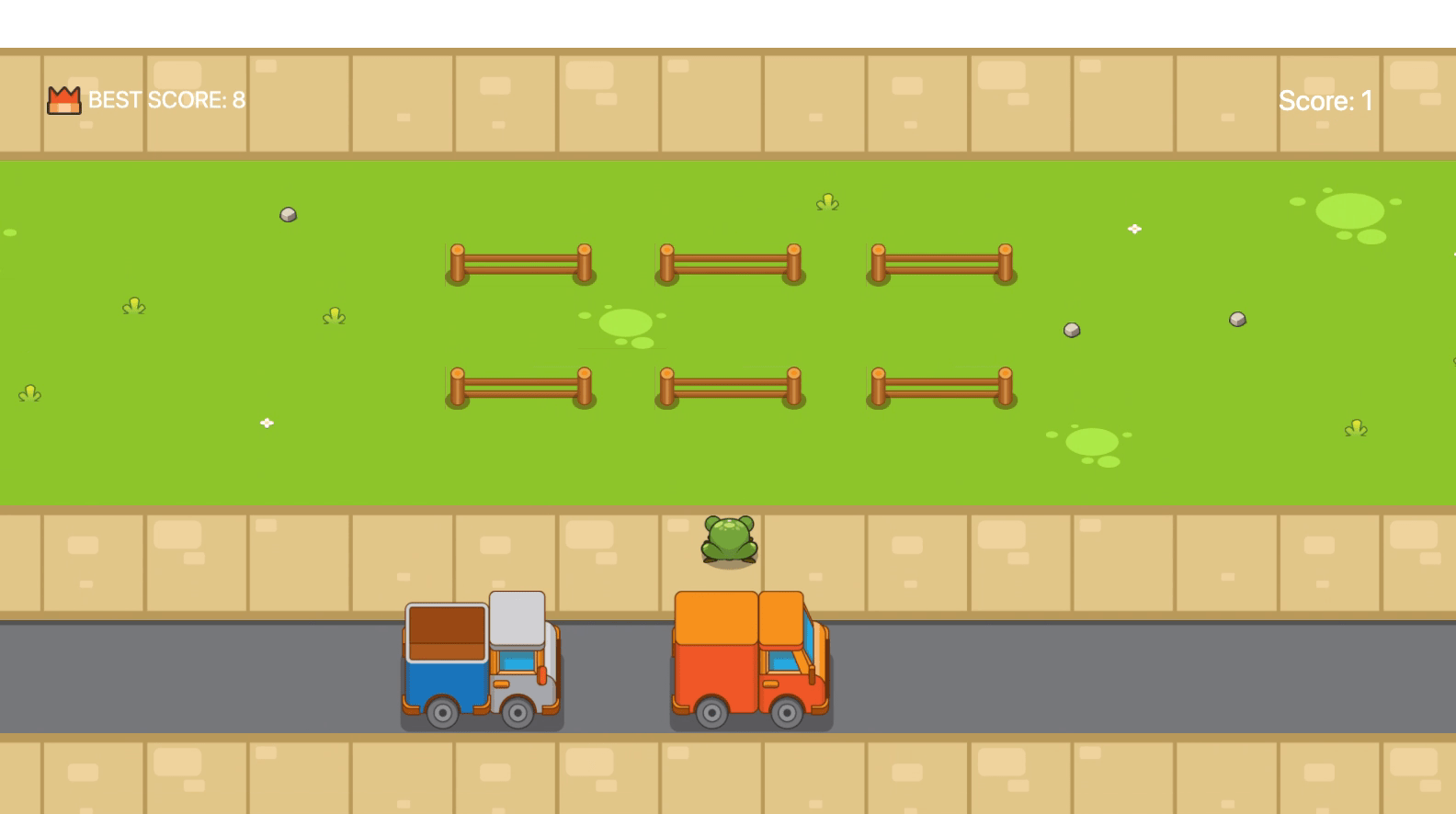 Frogie Cross The Road Screenshot 7 Frogie Cross The Road Screenshot 7