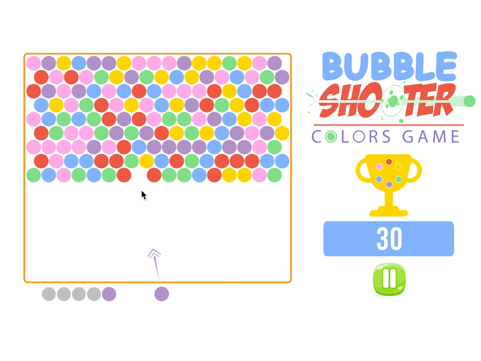 Bubble Shooter Colors Game Screenshot 10