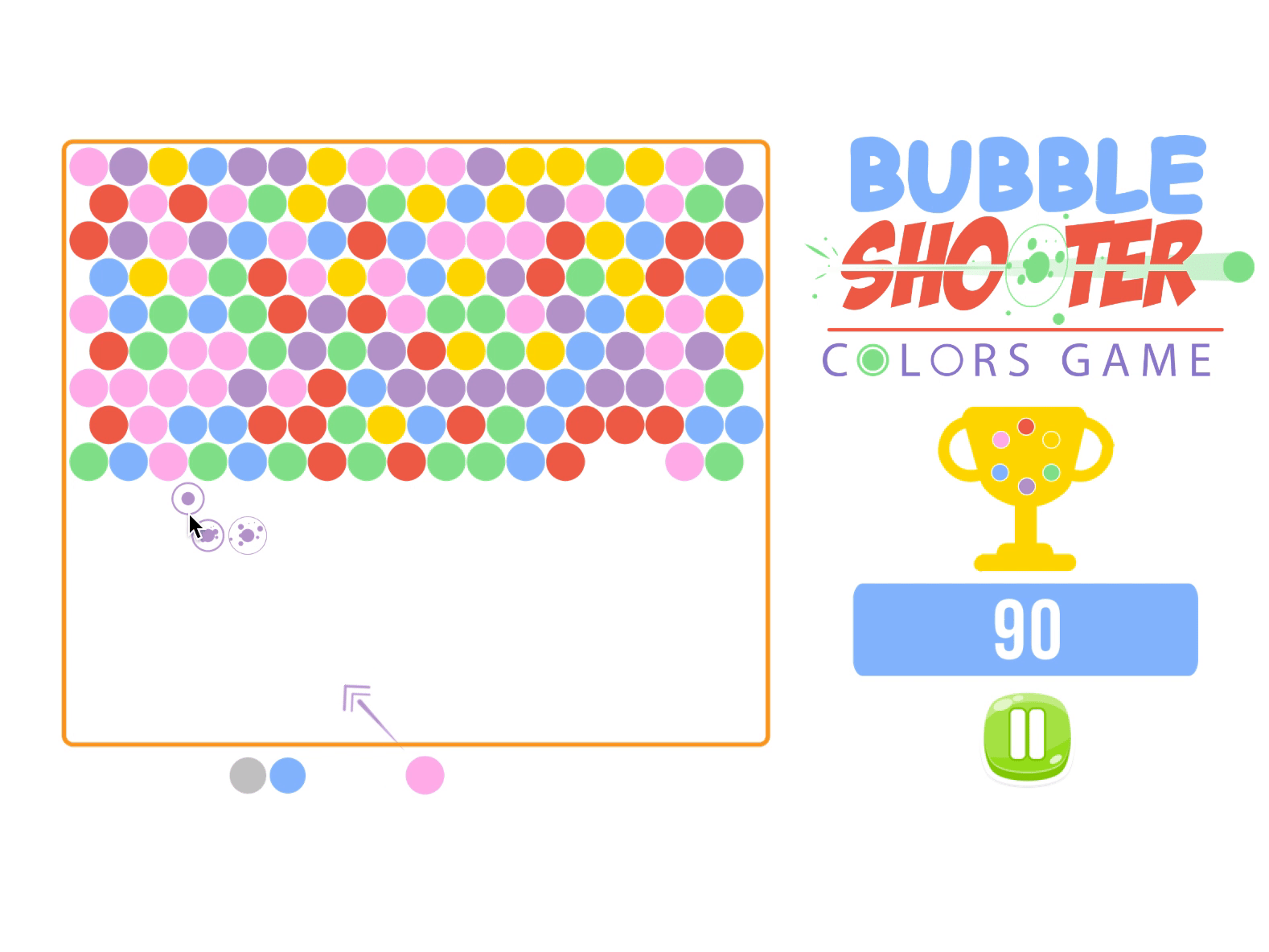 Bubble Shooter Colors Game Screenshot 12