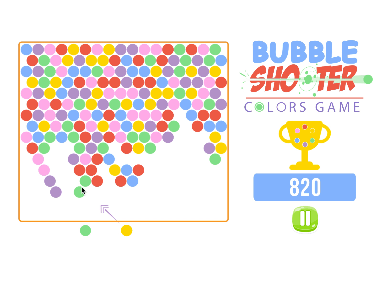 Bubble Shooter Colors Game Screenshot 2 Bubble Shooter Colors Game Screenshot 2