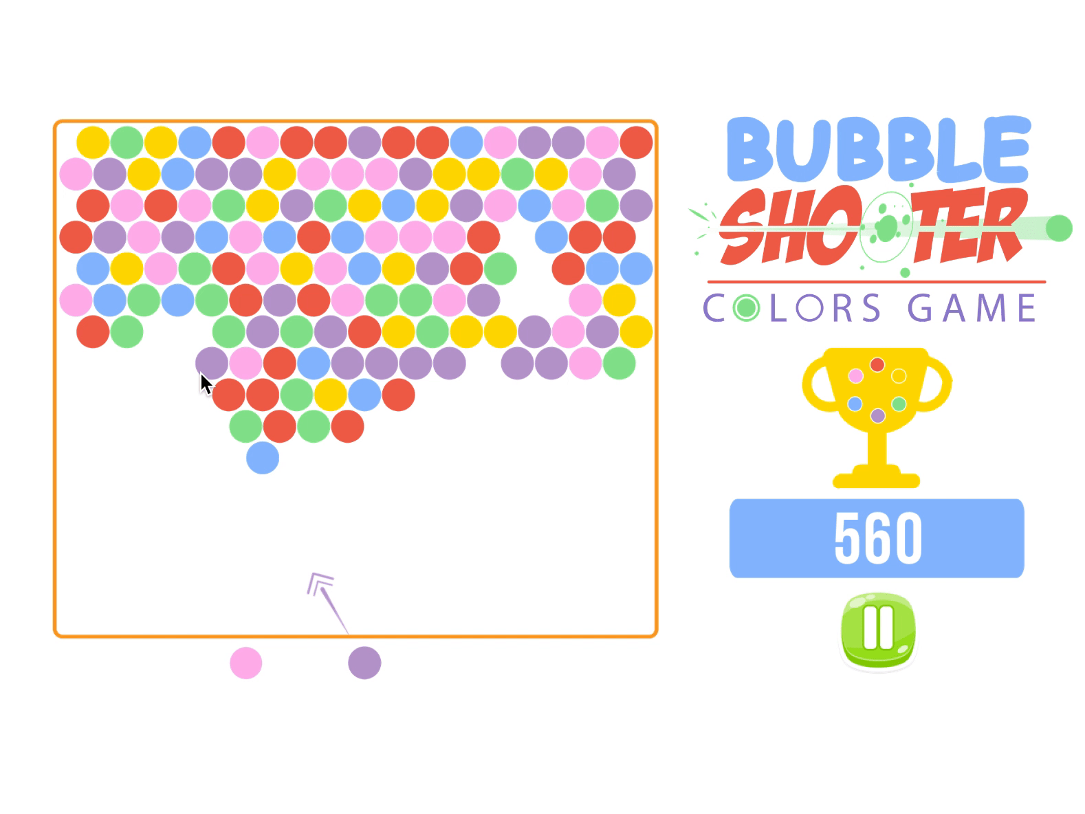 Bubble Shooter Colors Game Screenshot 4 Bubble Shooter Colors Game Screenshot 4
