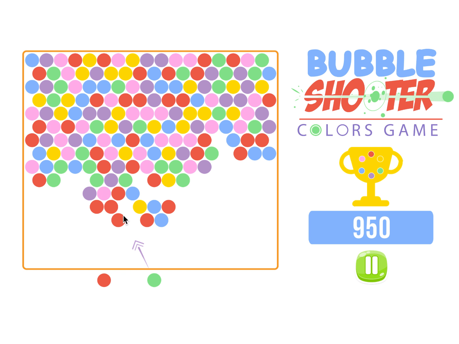 Bubble Shooter Colors Game Screenshot 5