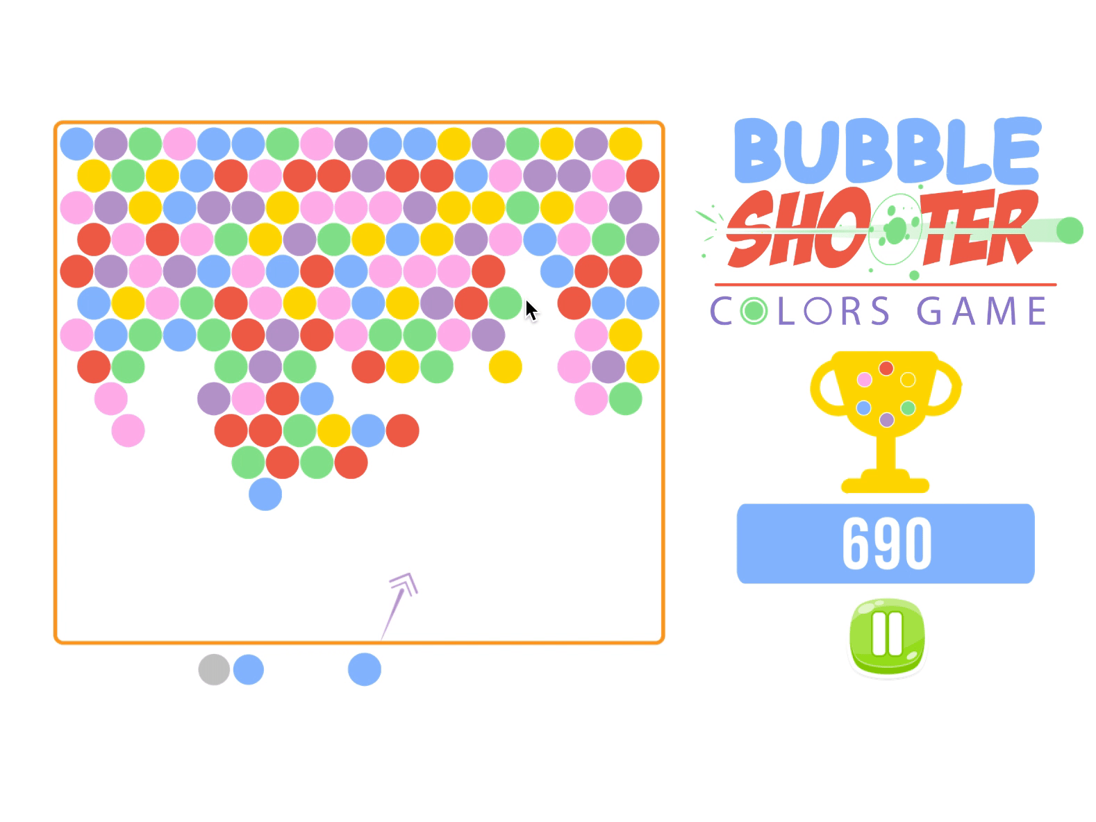 Bubble Shooter Colors Game Screenshot 8