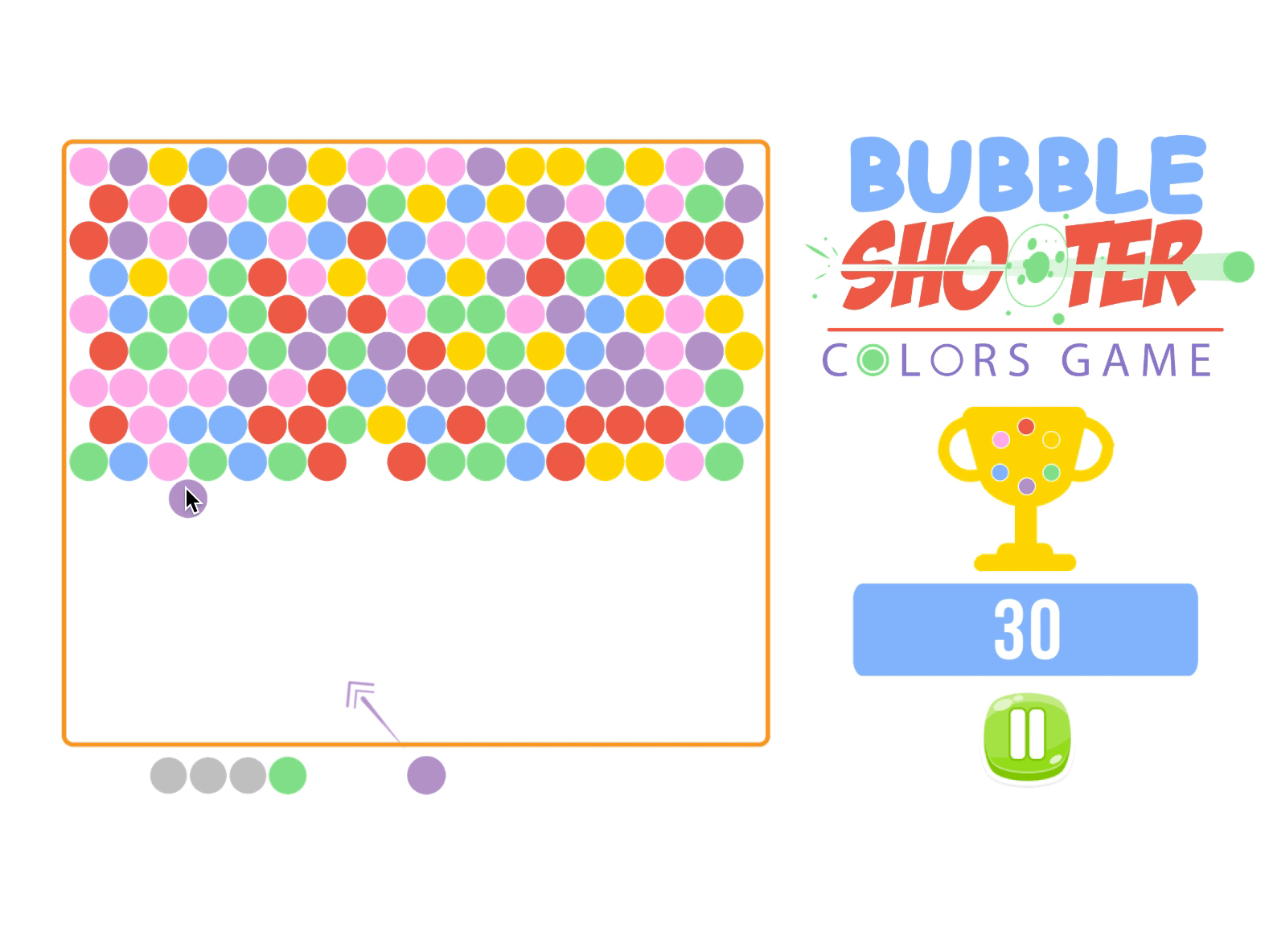 Bubble Shooter Colors Game Screenshot 9