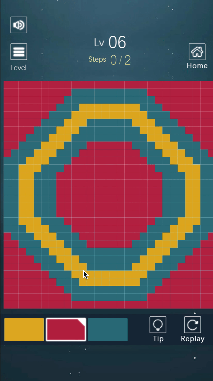 Color Flooding Puzzle Screenshot 1 Color Flooding Puzzle Screenshot 1