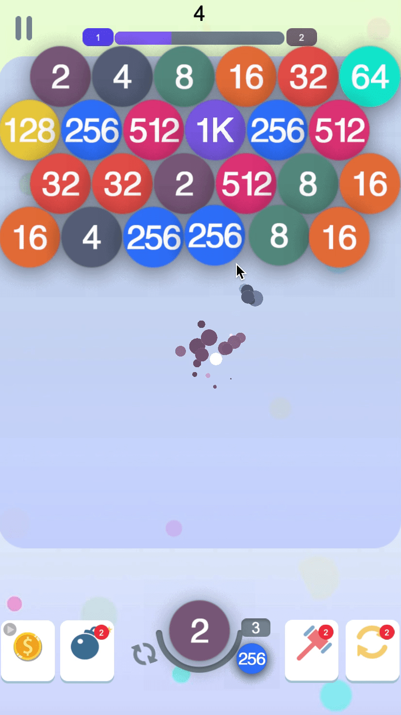 Bubble 2048 Screenshot 10