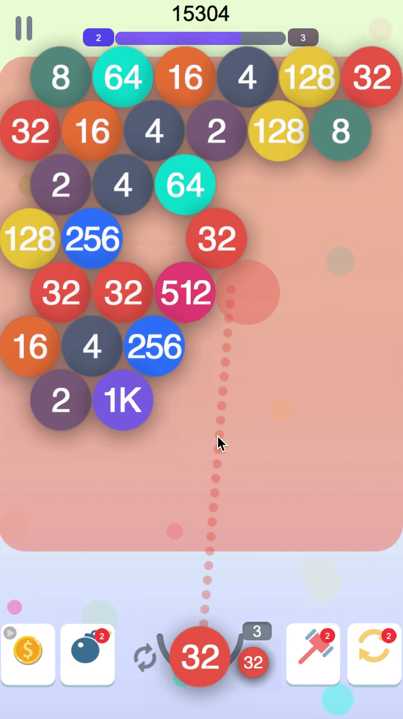 Bubble 2048 Screenshot 11