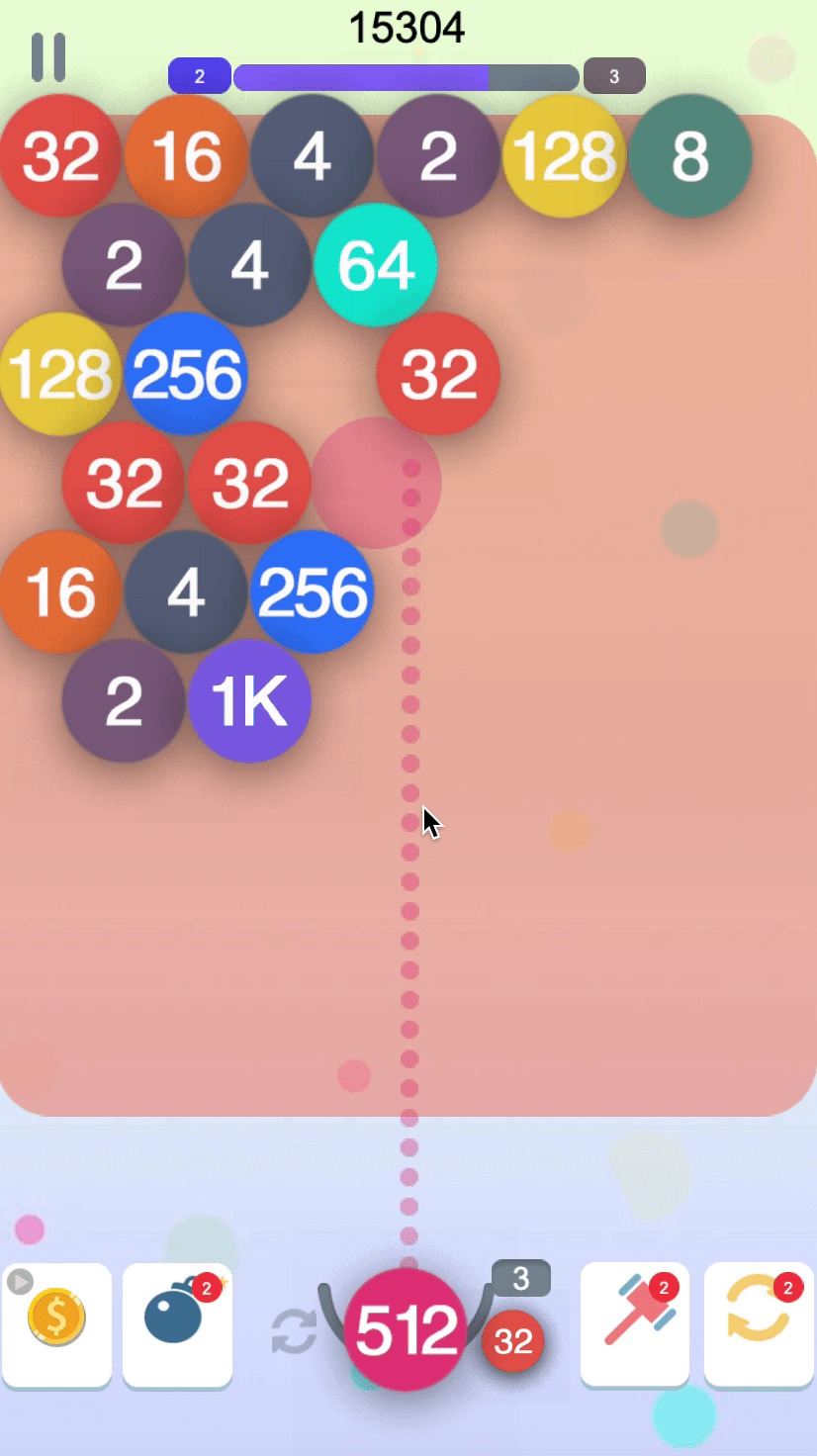 Bubble 2048 Screenshot 13