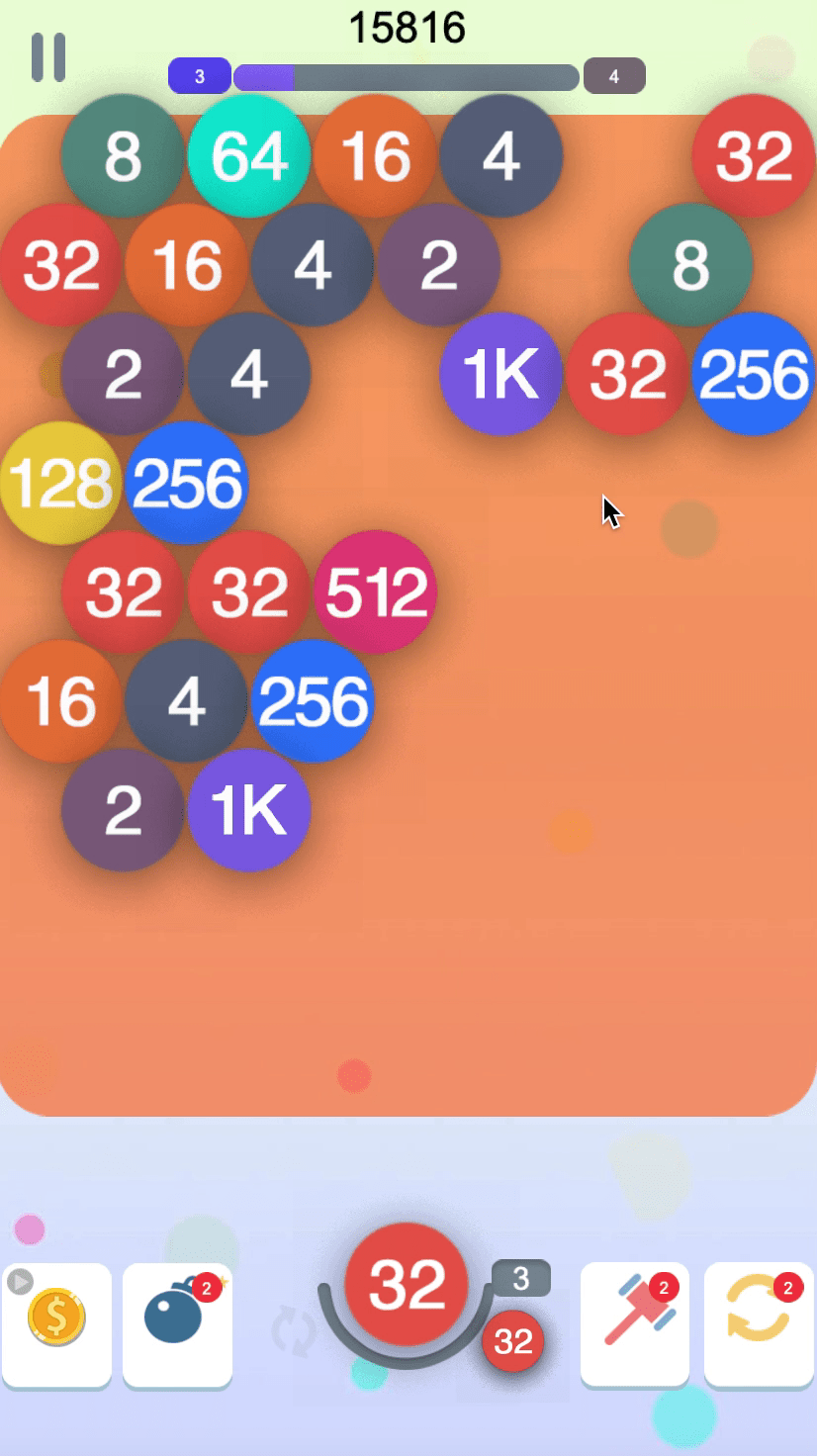 Bubble 2048 Screenshot 9 Bubble 2048 Screenshot 9